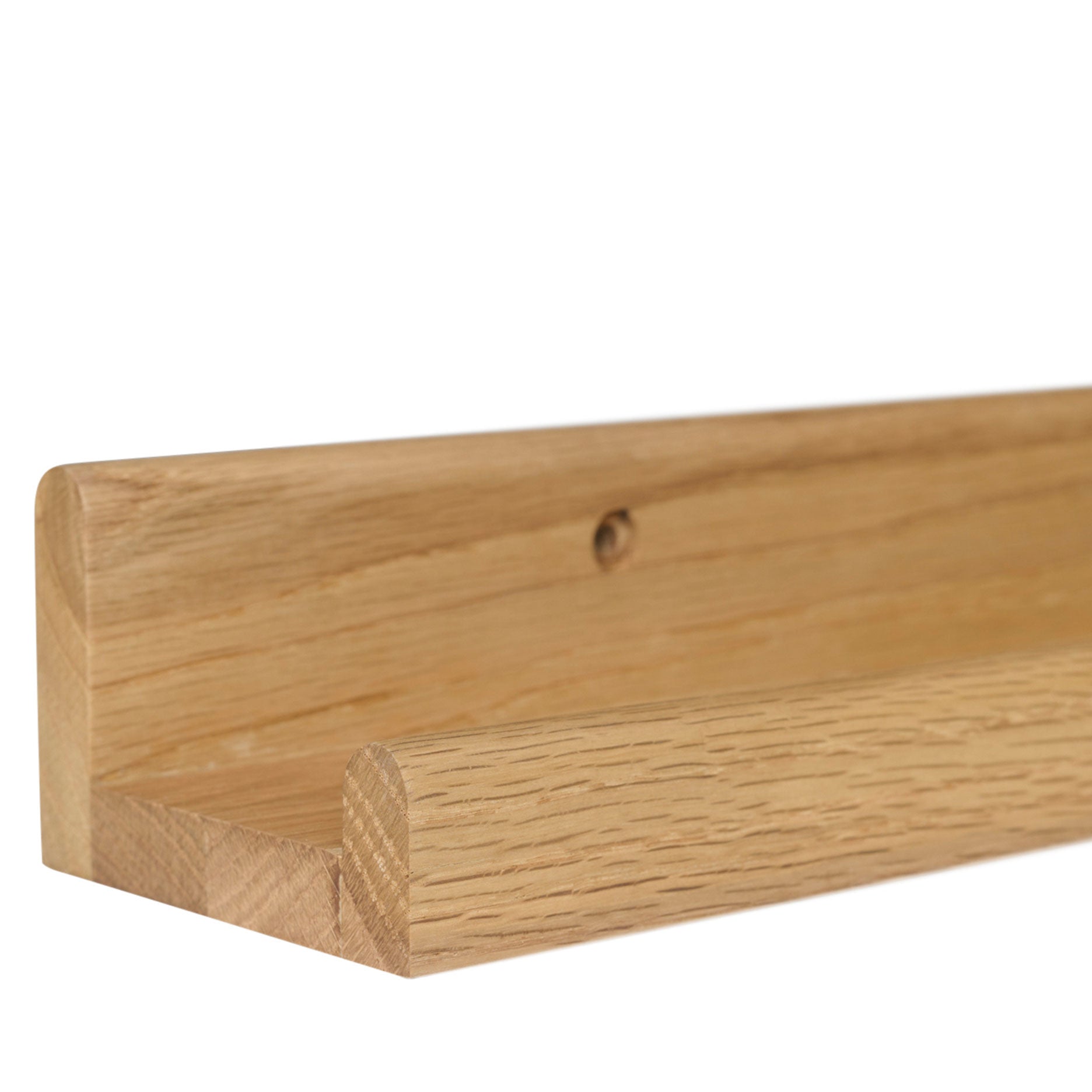 Wood II gallerihylde FSC certificeret egetræ, L90 cm