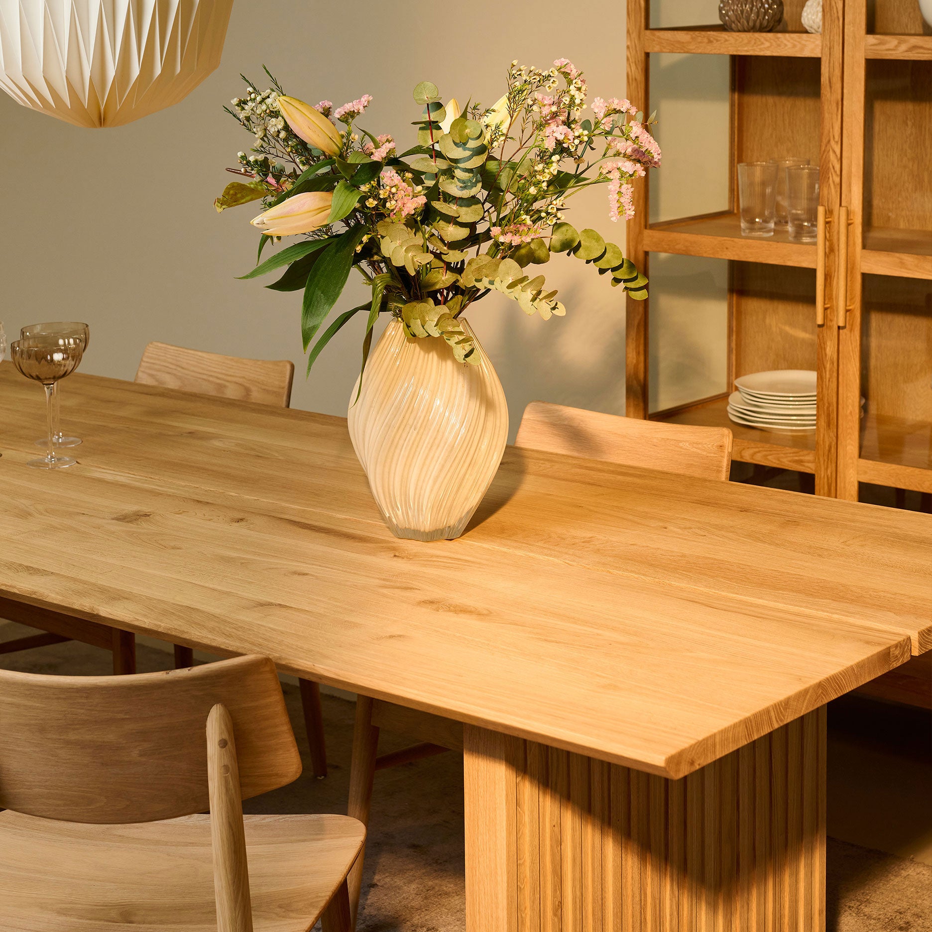 Vertigo II FSC certificeret egetræ L300 cm