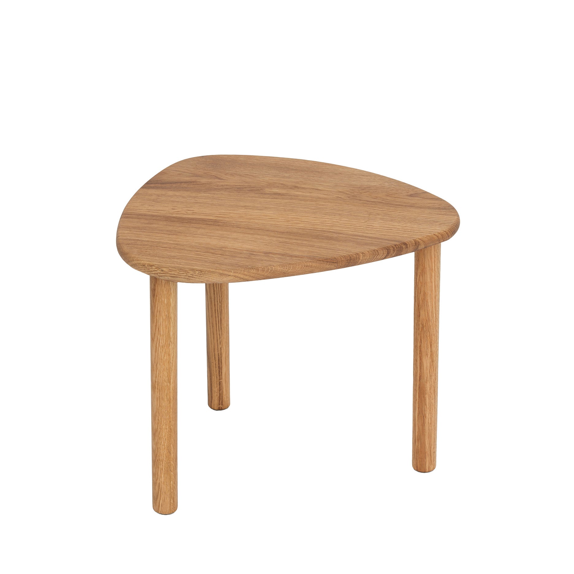 Pebble sidebord H40 cm, FSC-certificeret egetræ