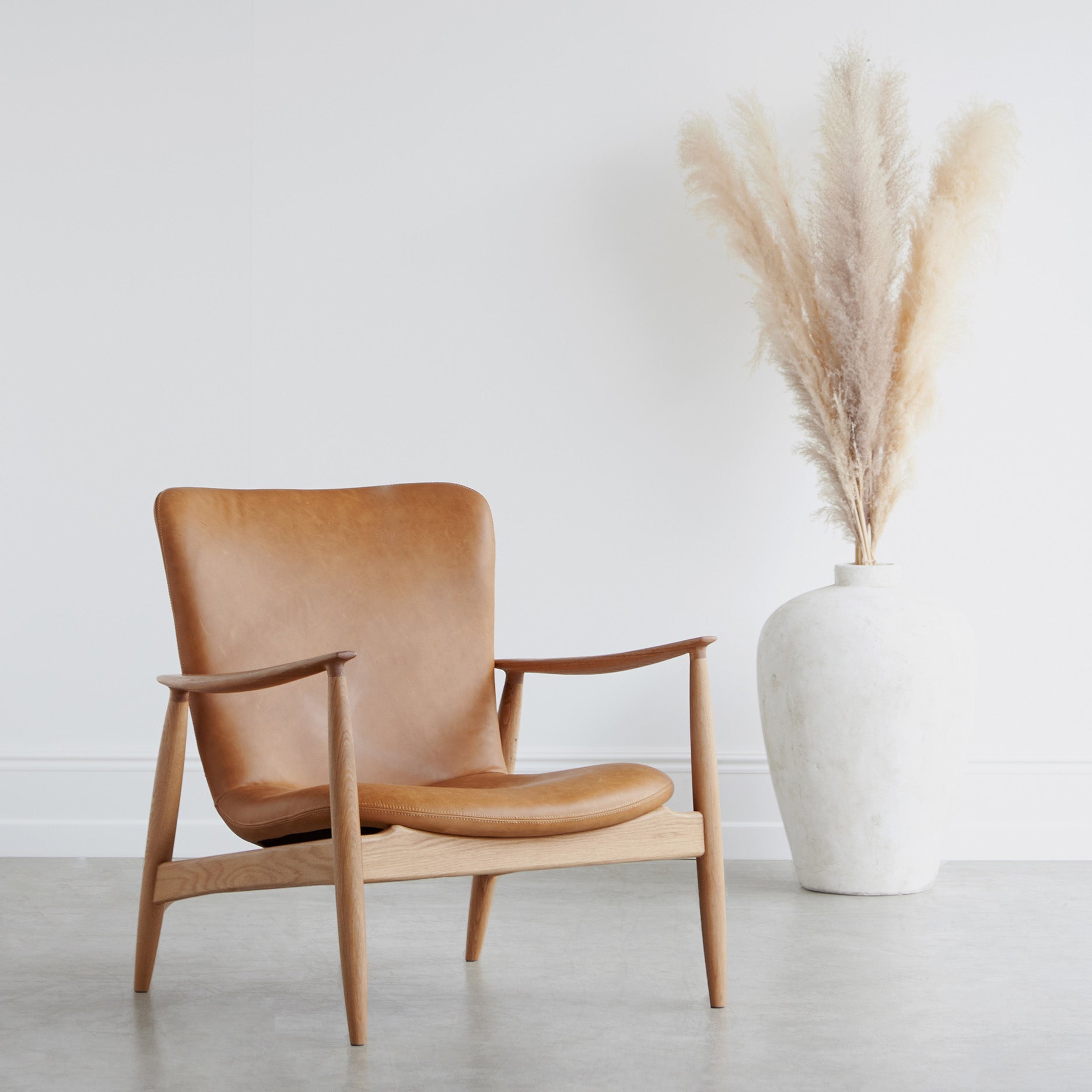 Korobi II loungestol - Læder