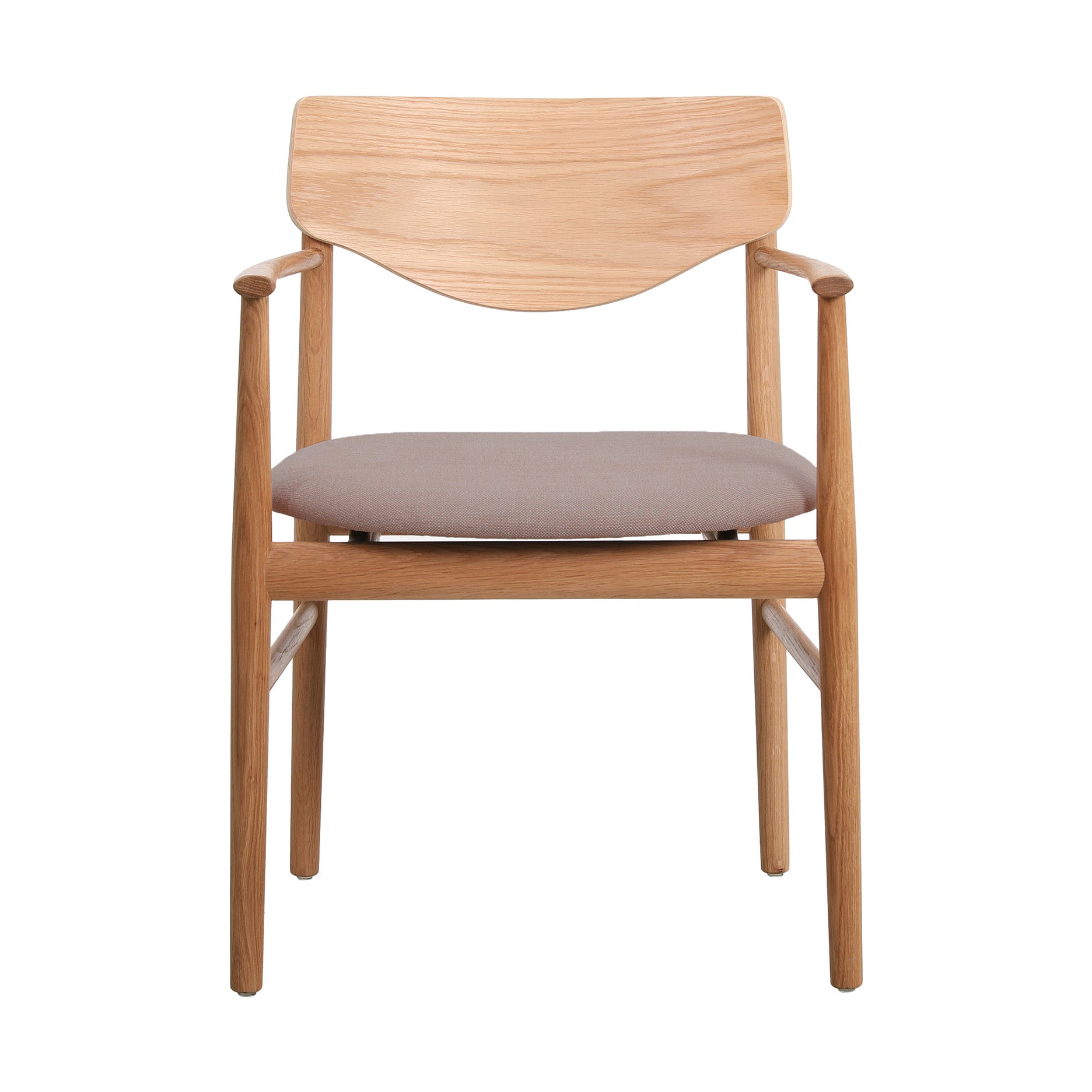 Celeste spisebordsstol m. armlæn - Stof