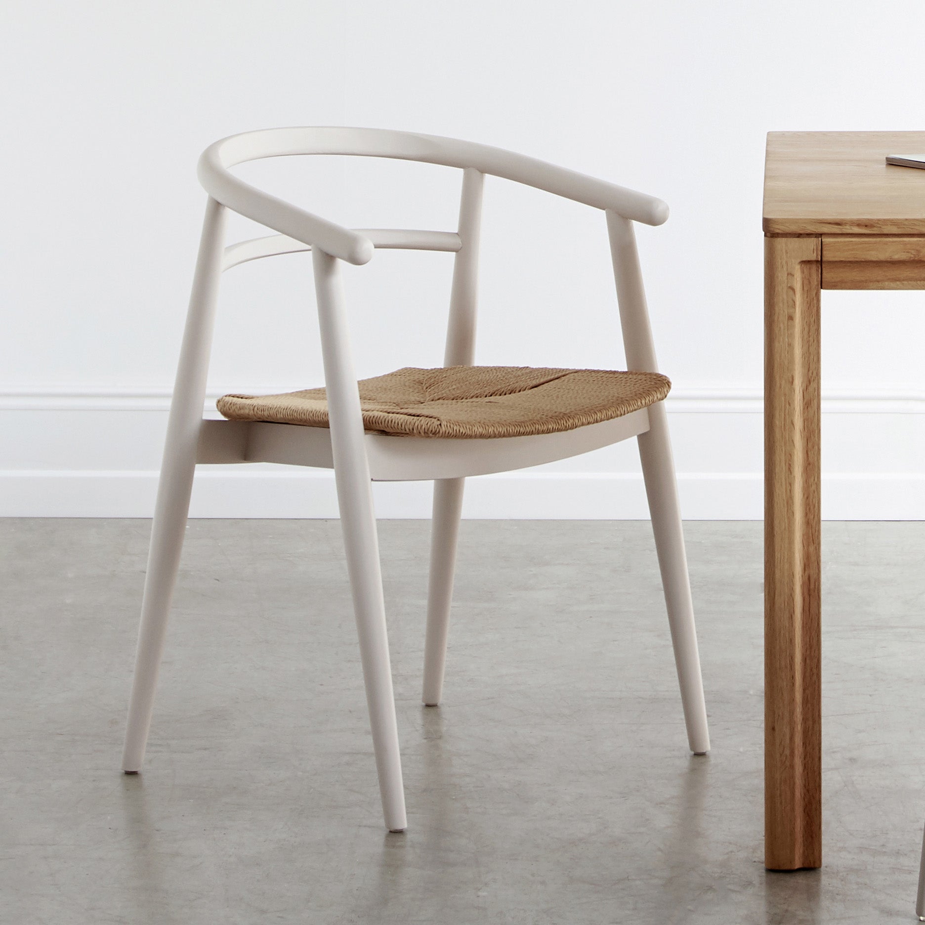 Søndervig spisebordsstol - Off-white