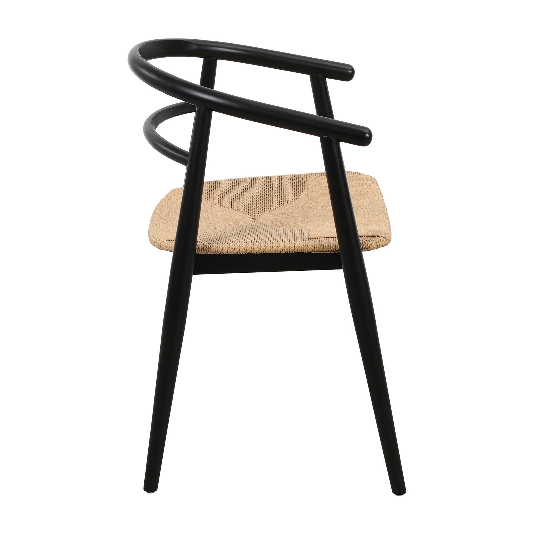 Søndervig spisebordsstol - Sort