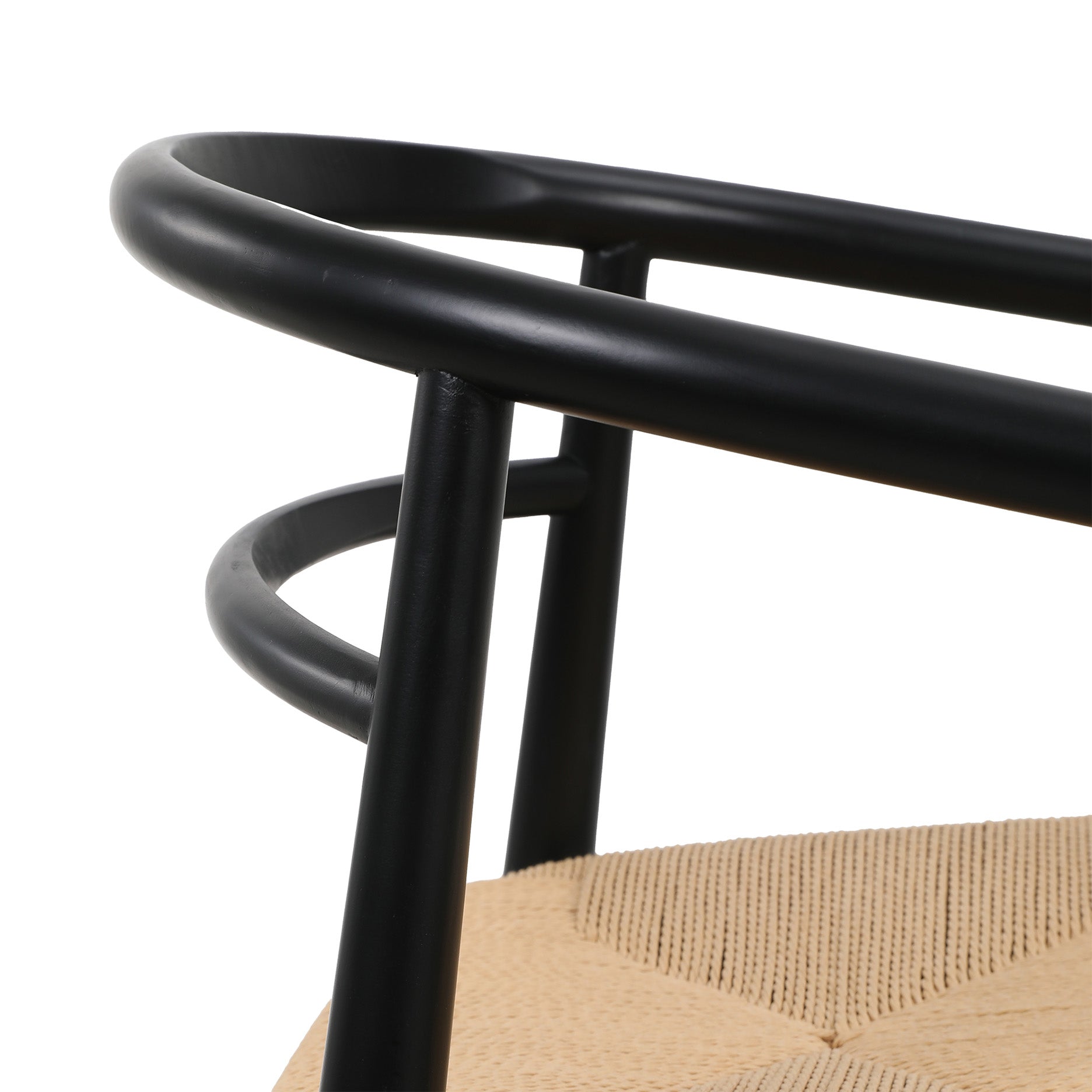 Søndervig spisebordsstol - Sort