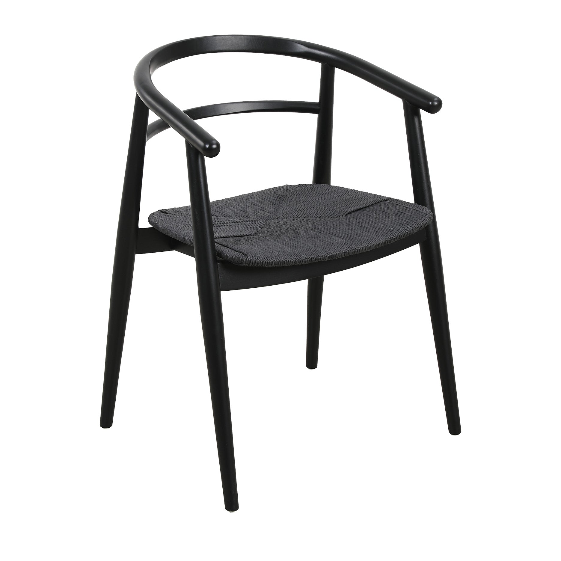 Søndervig spisebordsstol - Sort