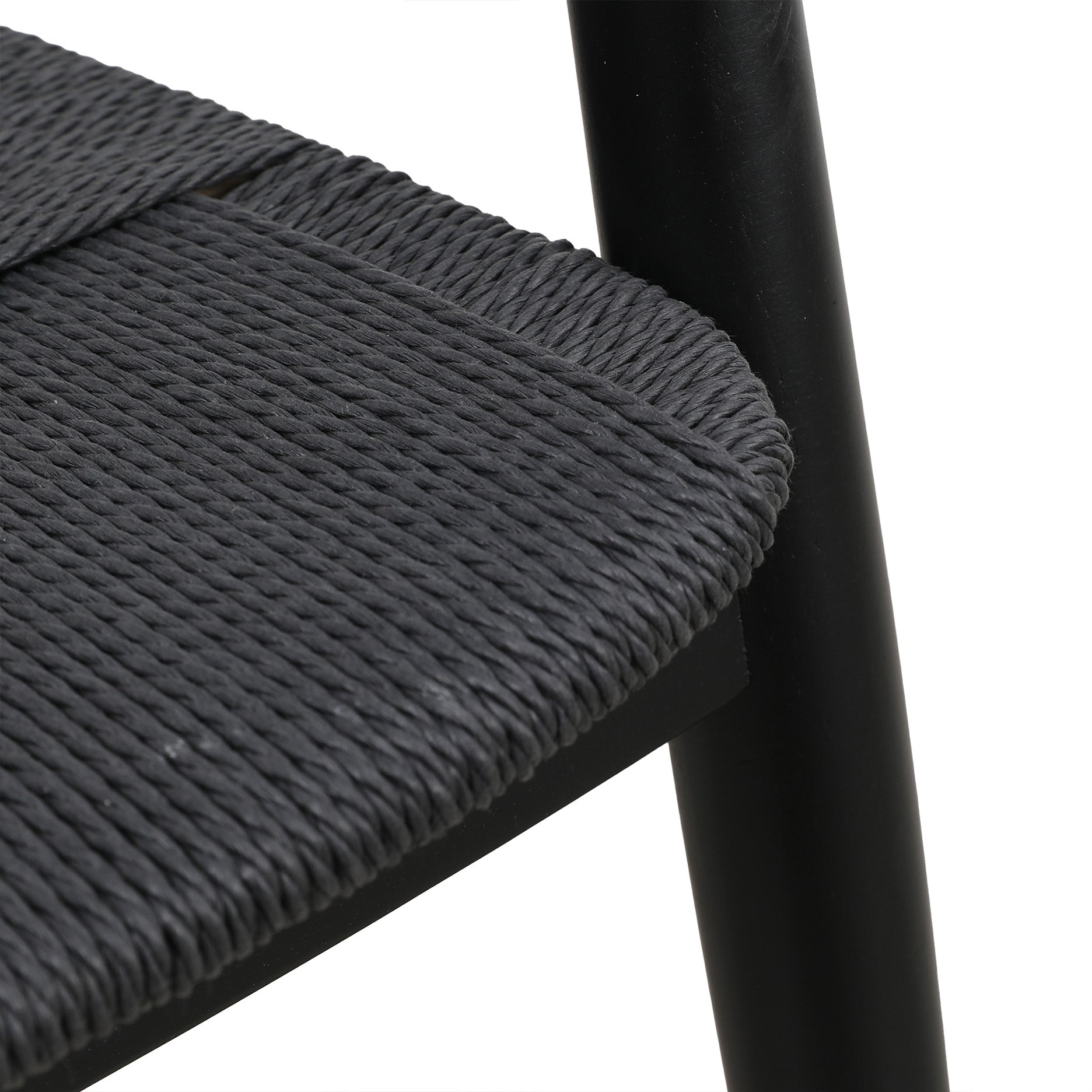 Søndervig spisebordsstol - Sort