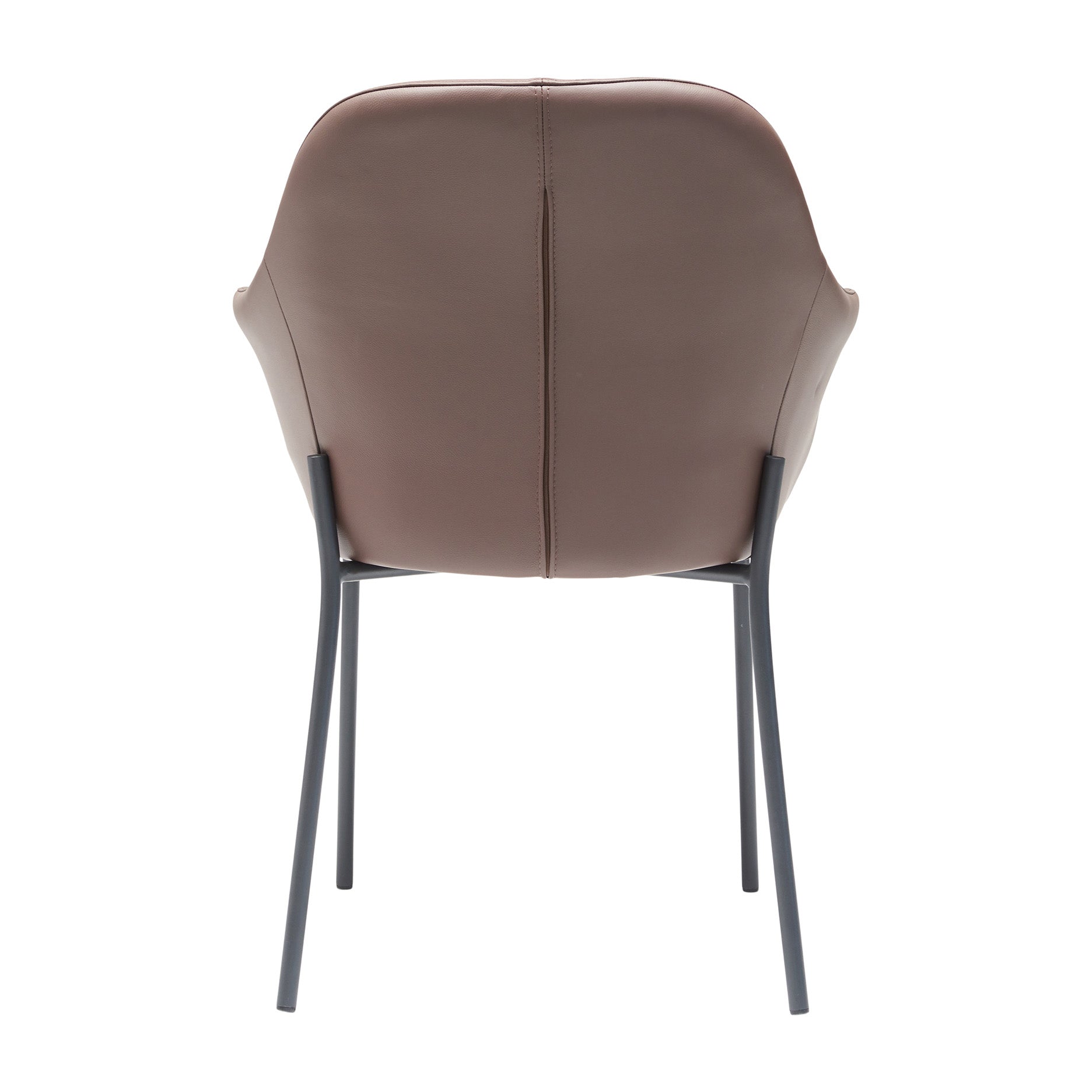 New Age spisebordsstol læder m.fast ben