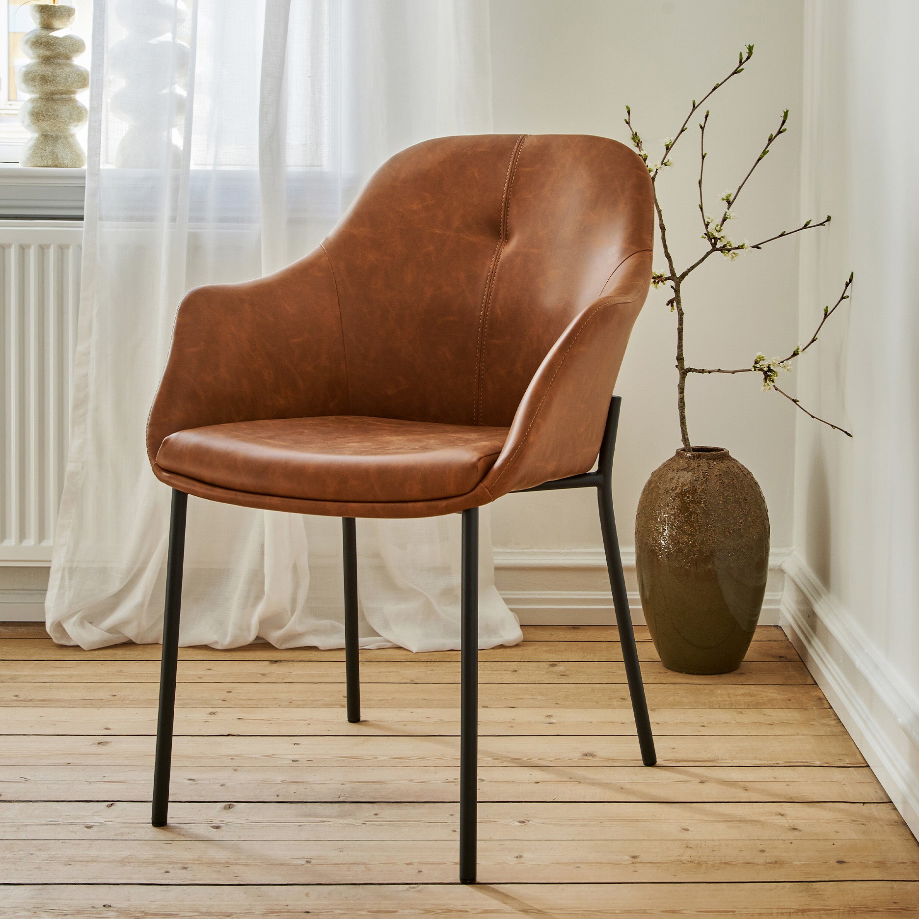 New Age PU m. faste ben