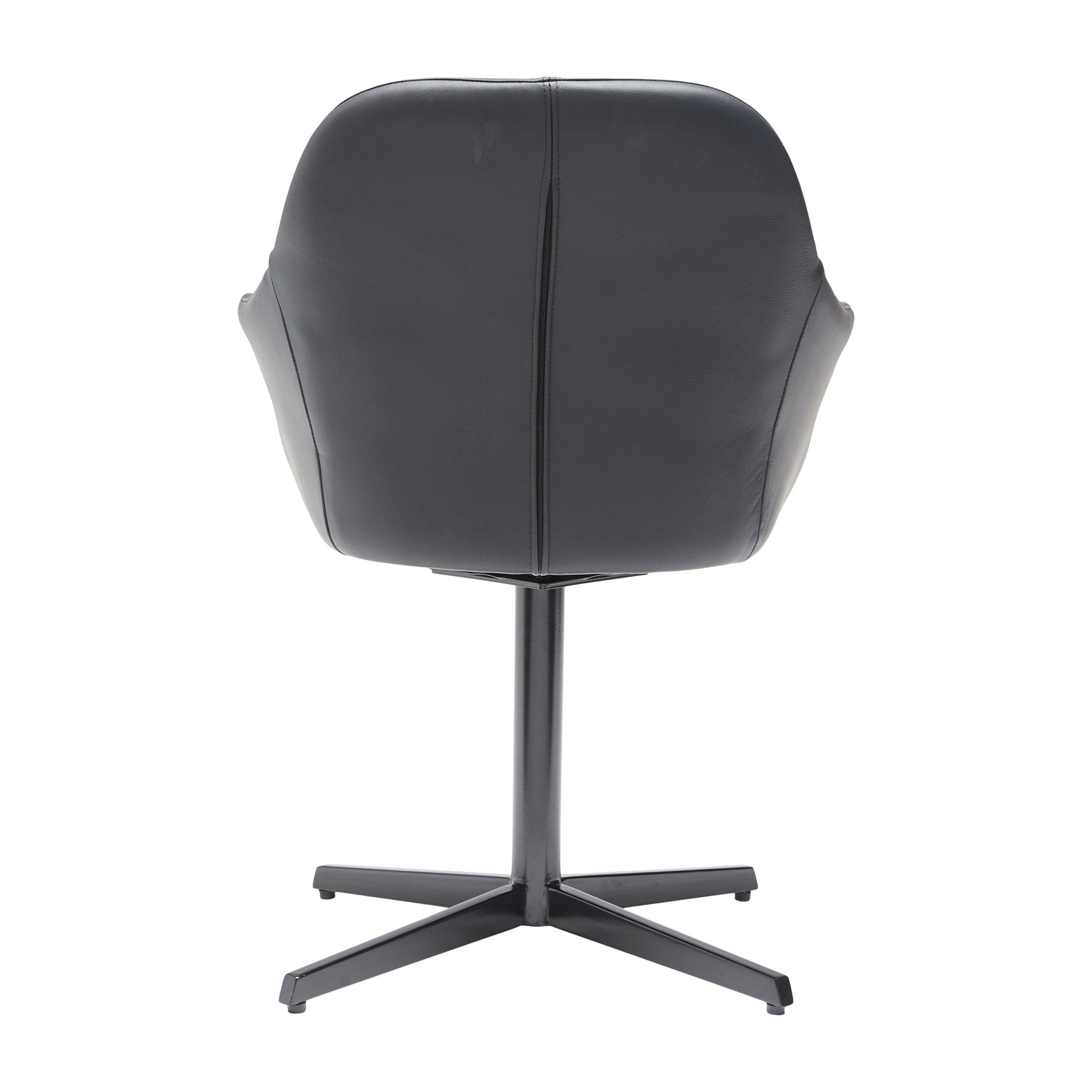 New Age læder m. drejefod