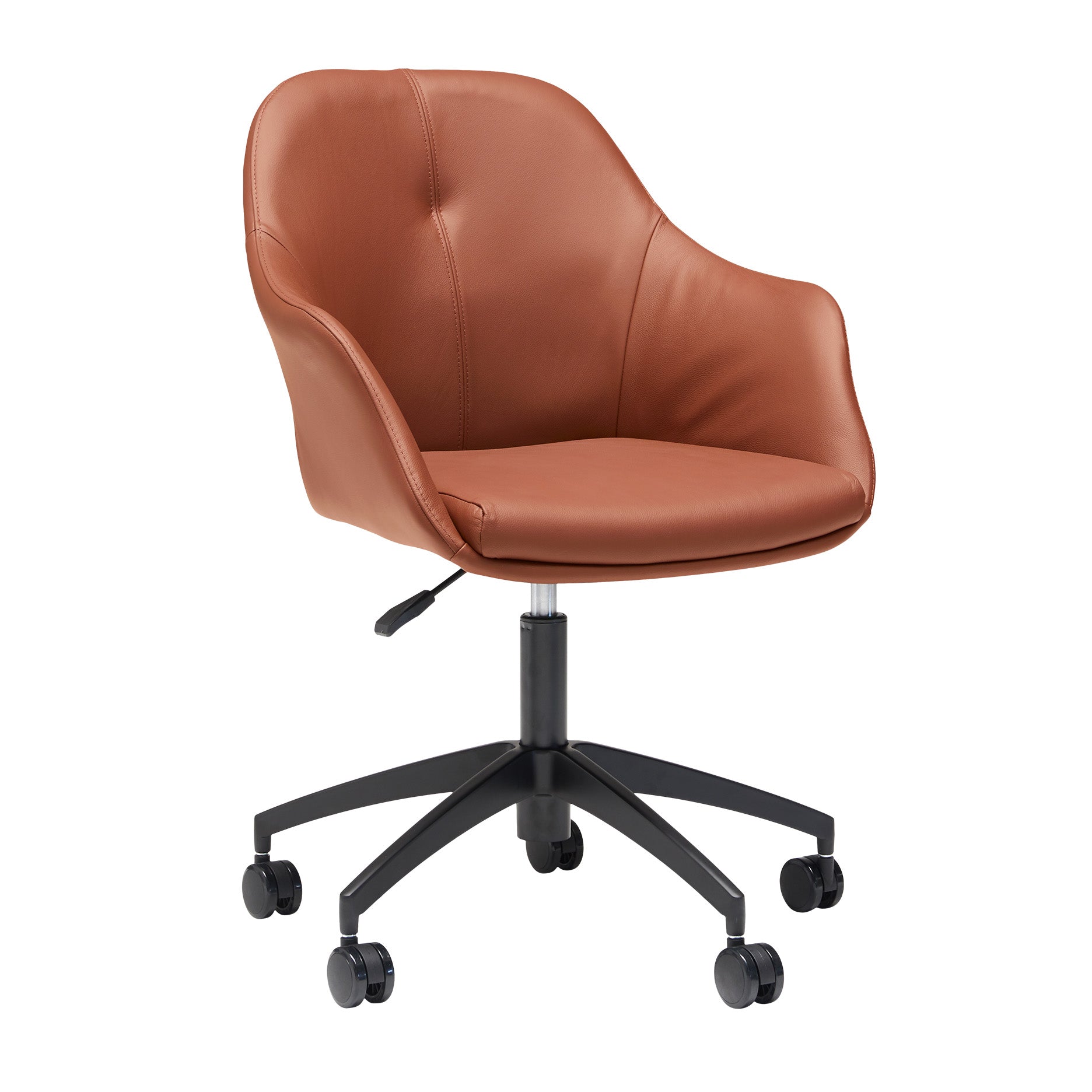 New Age læder m. kontorben