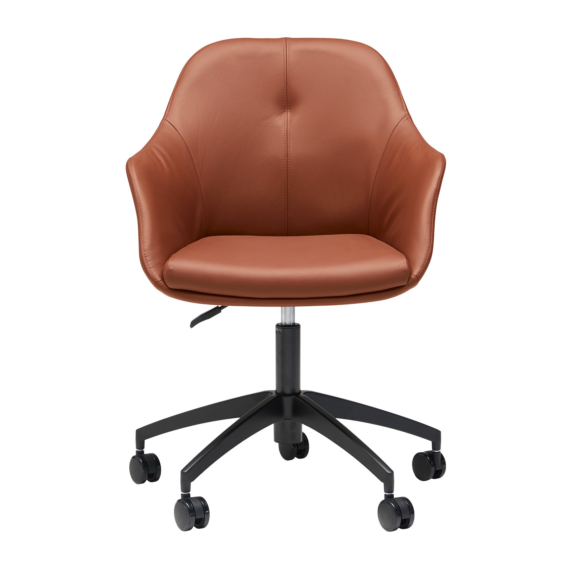 New Age læder m. kontorben