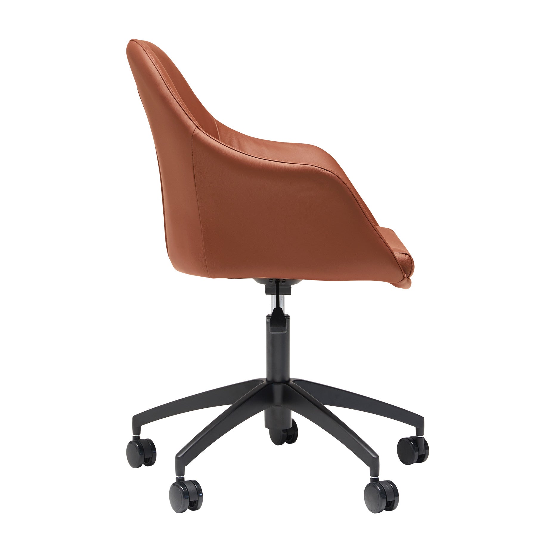 New Age læder m. kontorben