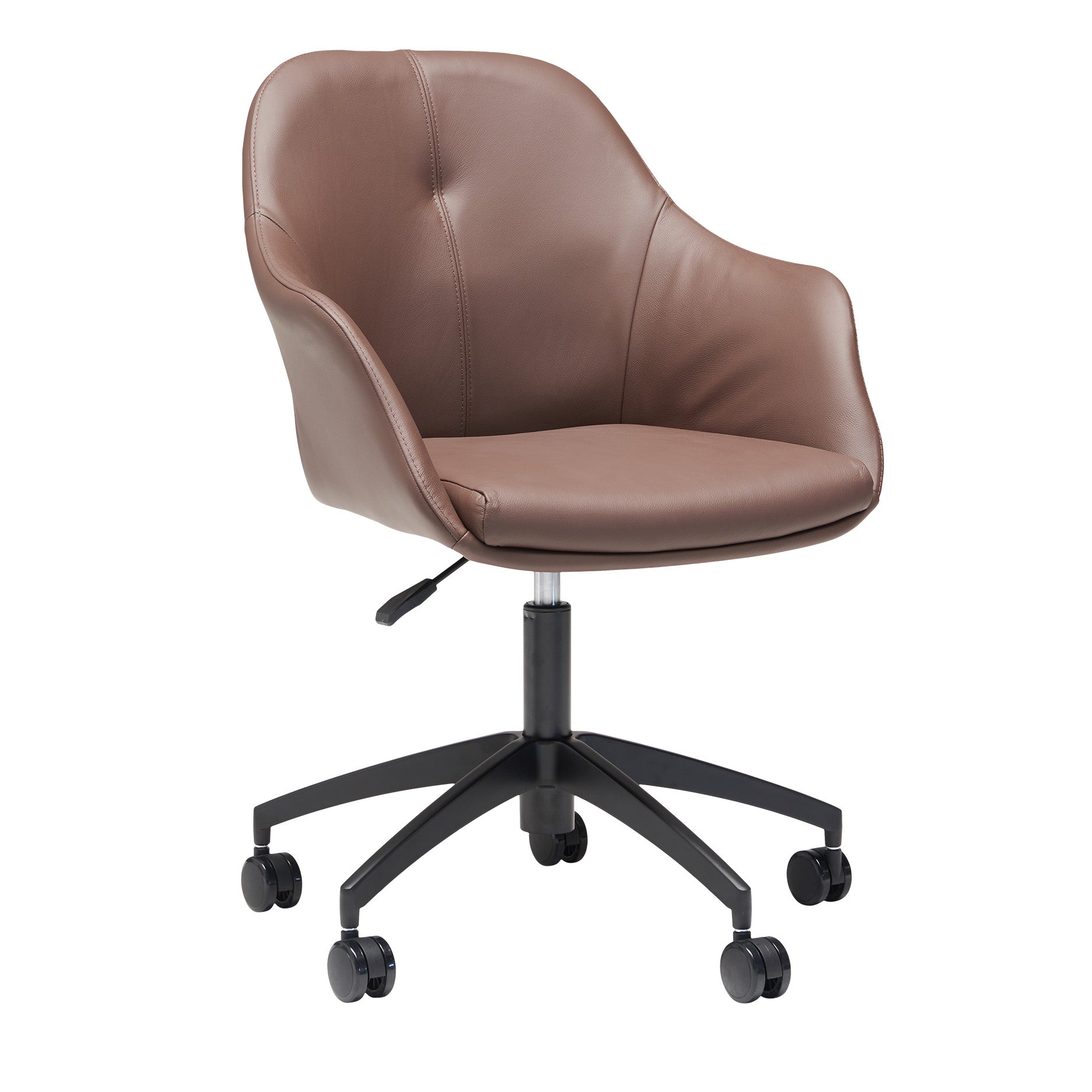 New Age læder m. kontorben