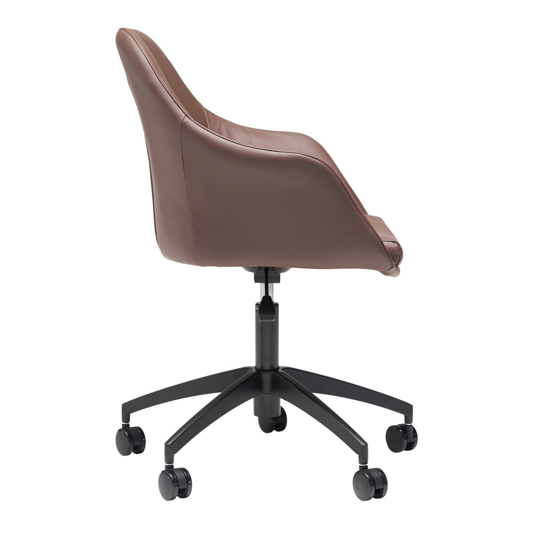 New Age læder m. kontorben