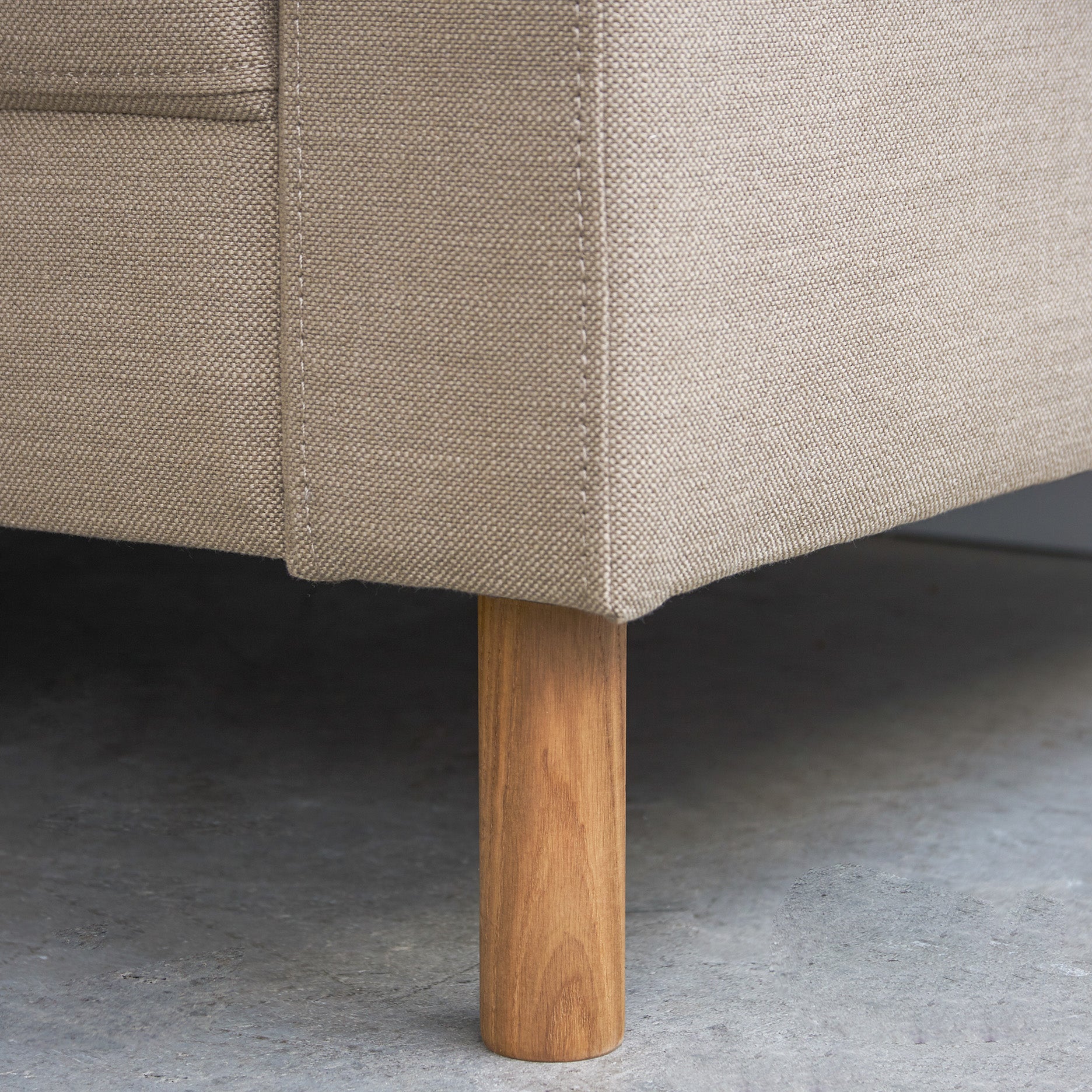 Stapleton II 3 pers. sofa - m. egetræsben