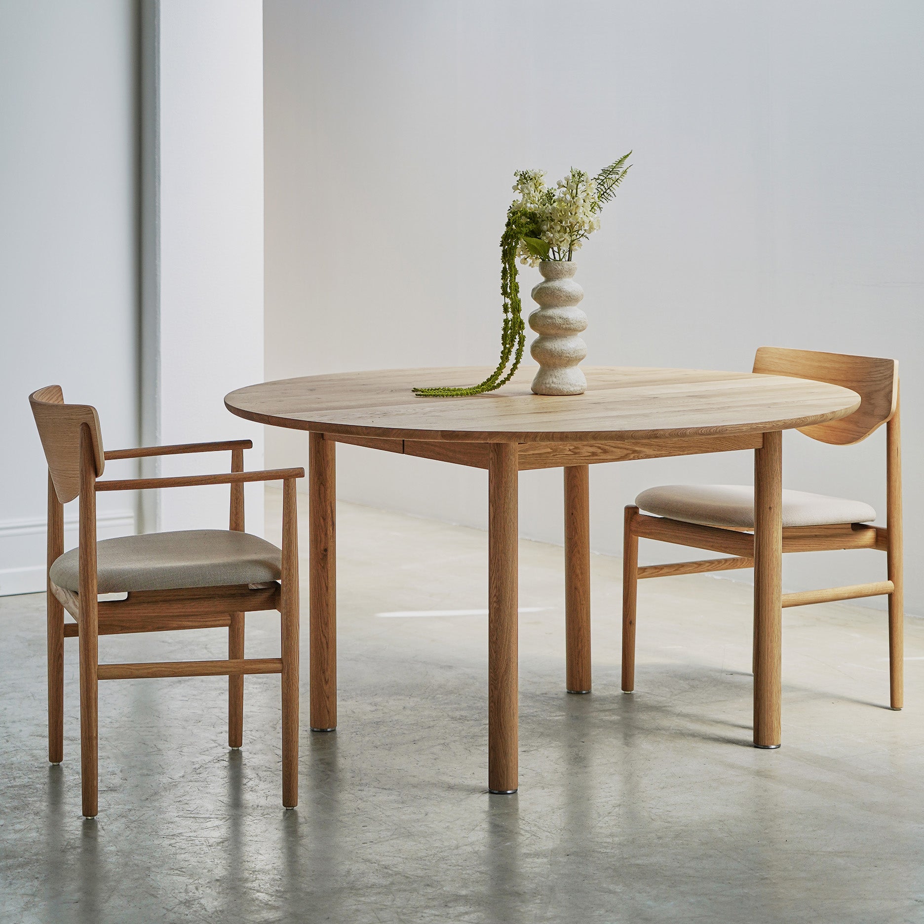 Colo udtræksspisebord - Ø140 cm