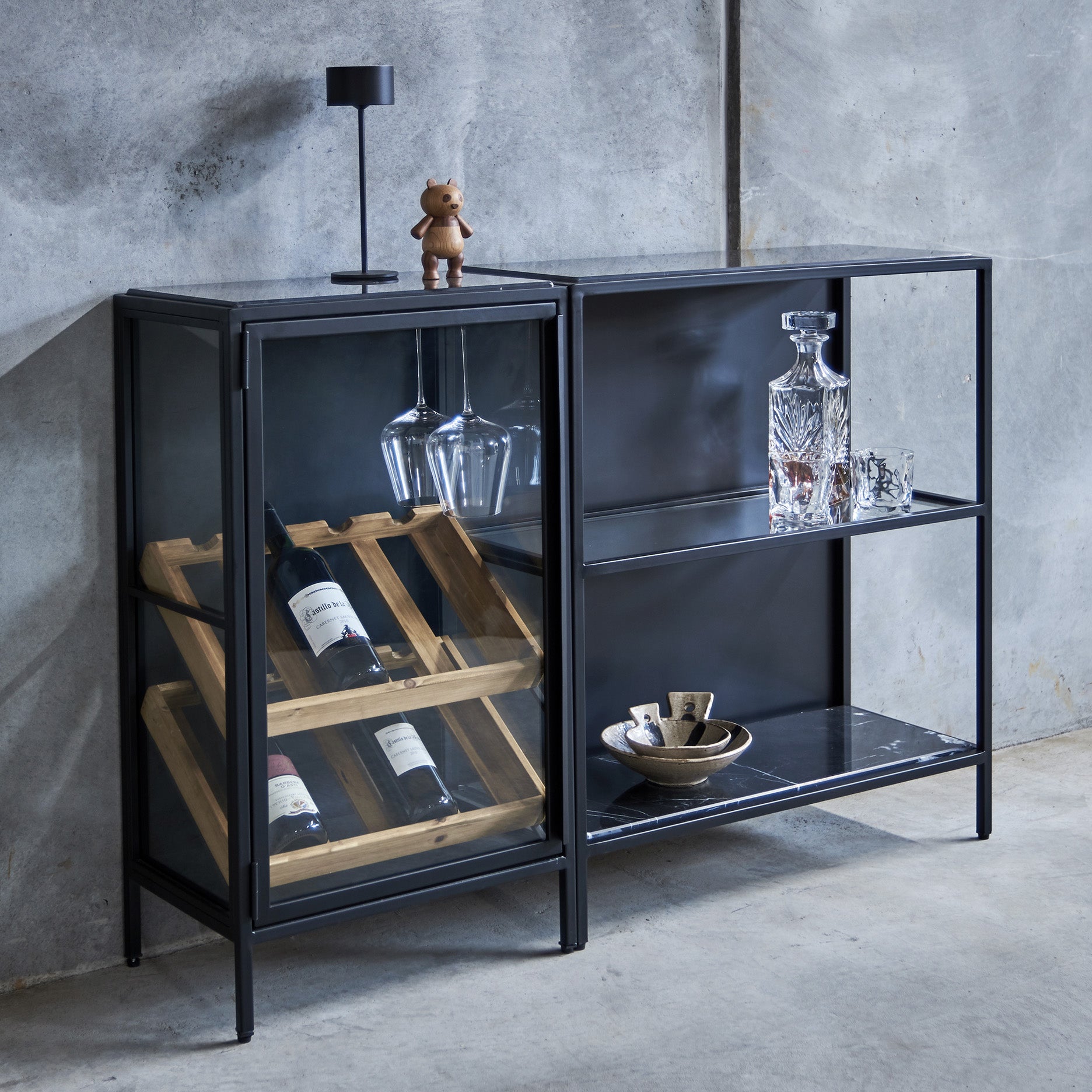 Mason II Reol - sort metal