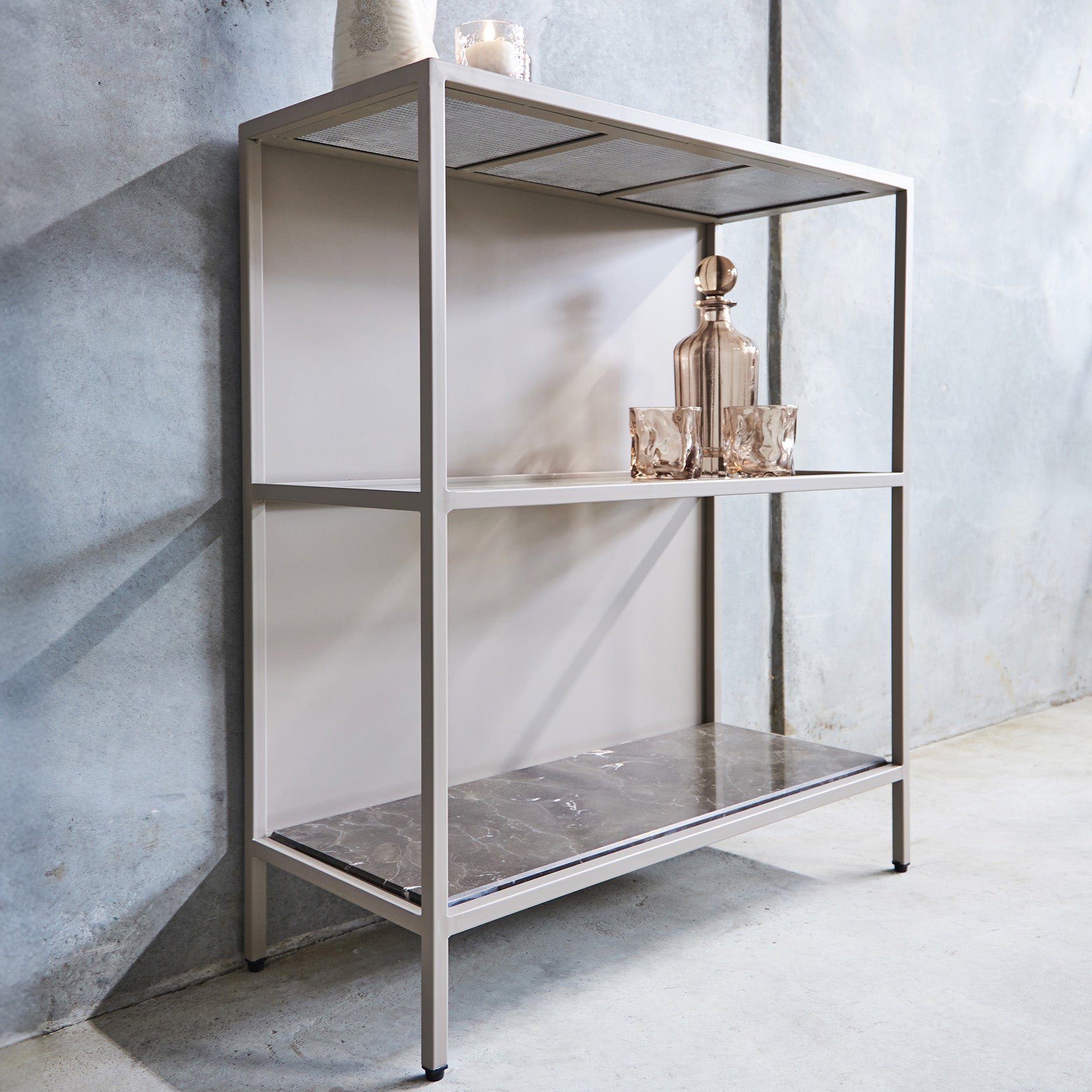 Mason II Reol - lysebrun metal