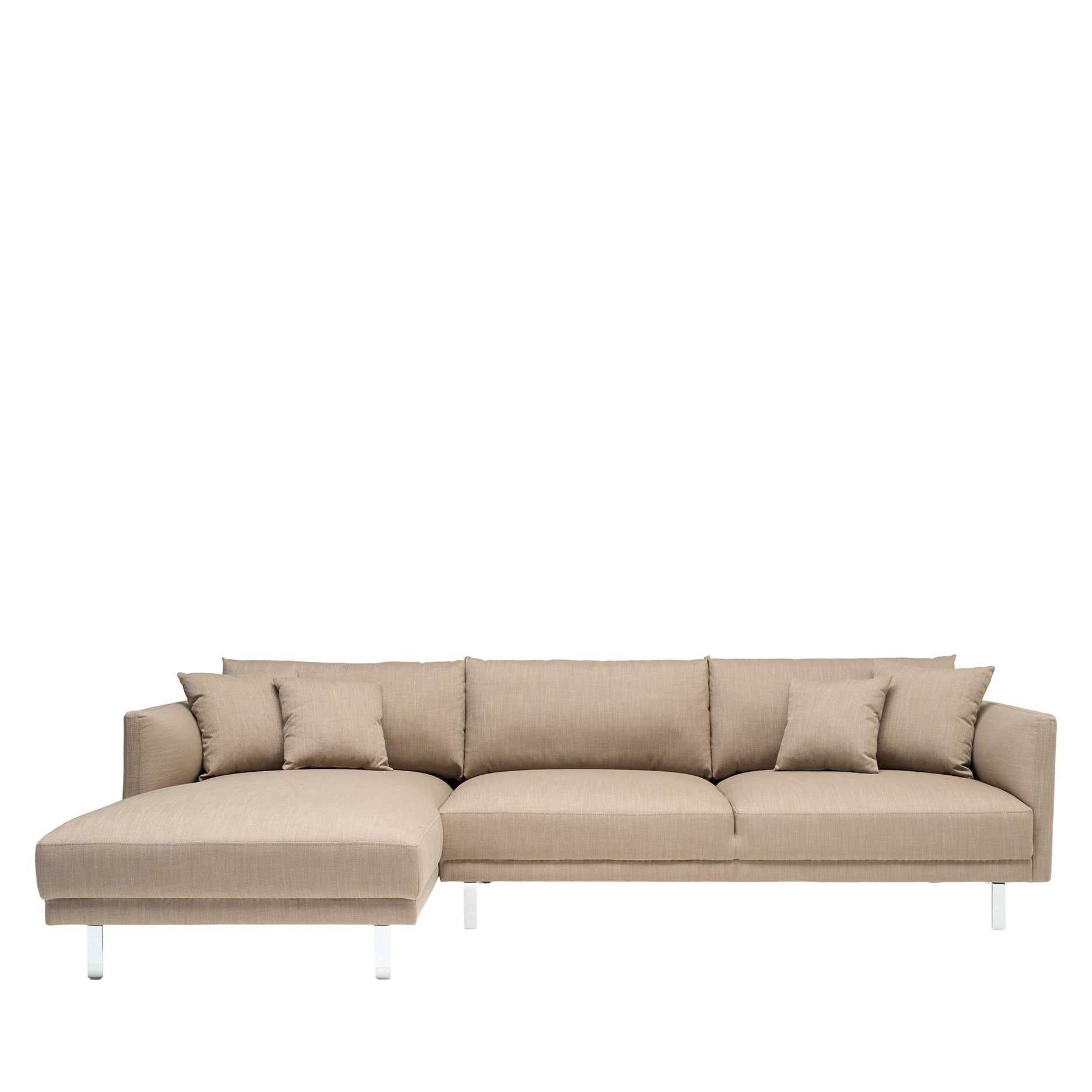 Capella II chaiselong sofa - på ben (venstrevendt)