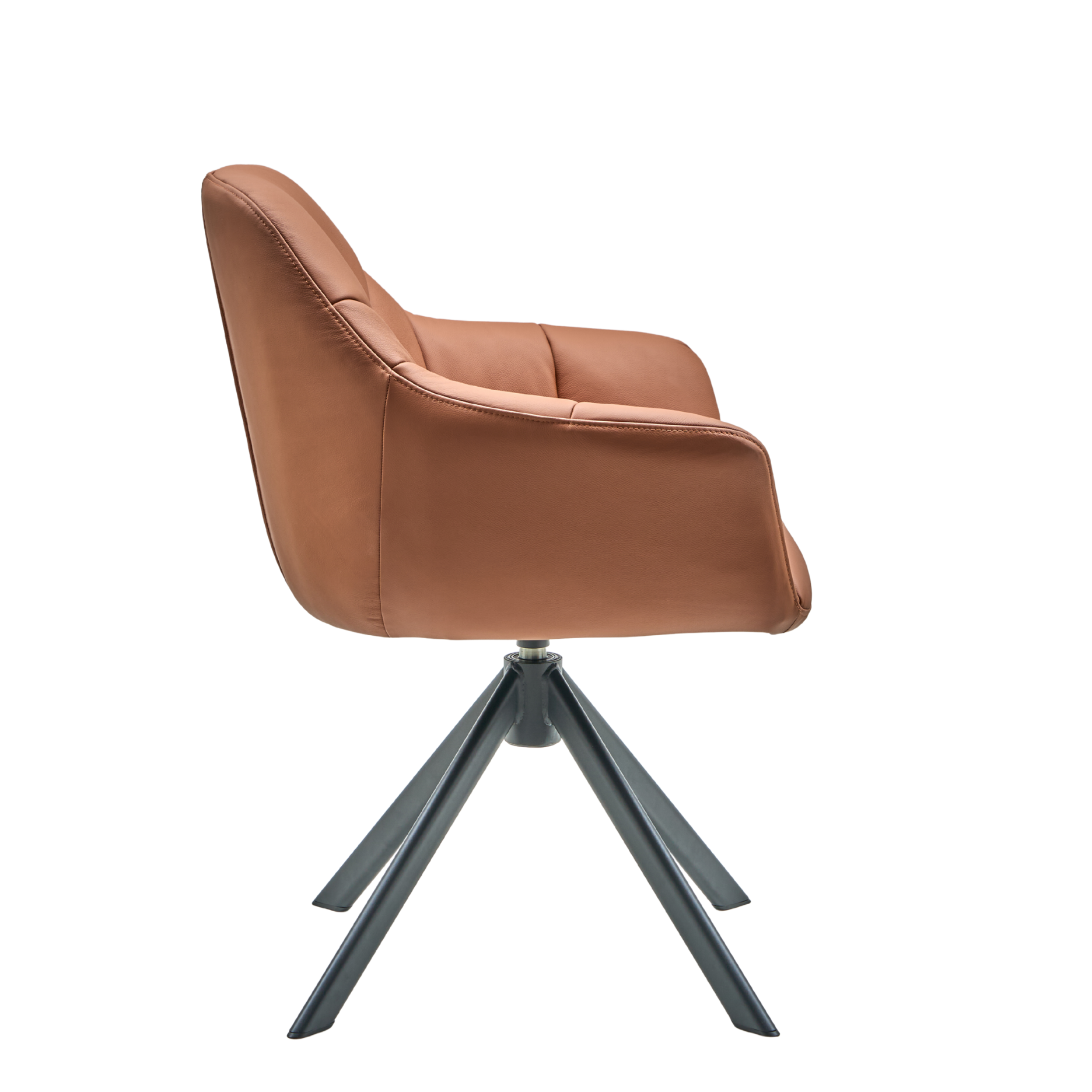 New Age Premium - læder m. drejeben (sort)