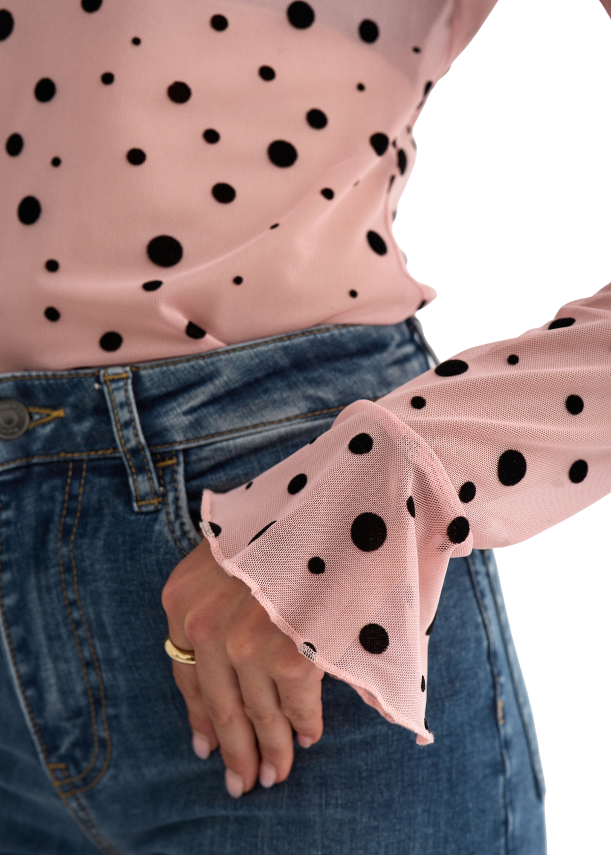 NUEvita Mesh Bluse
