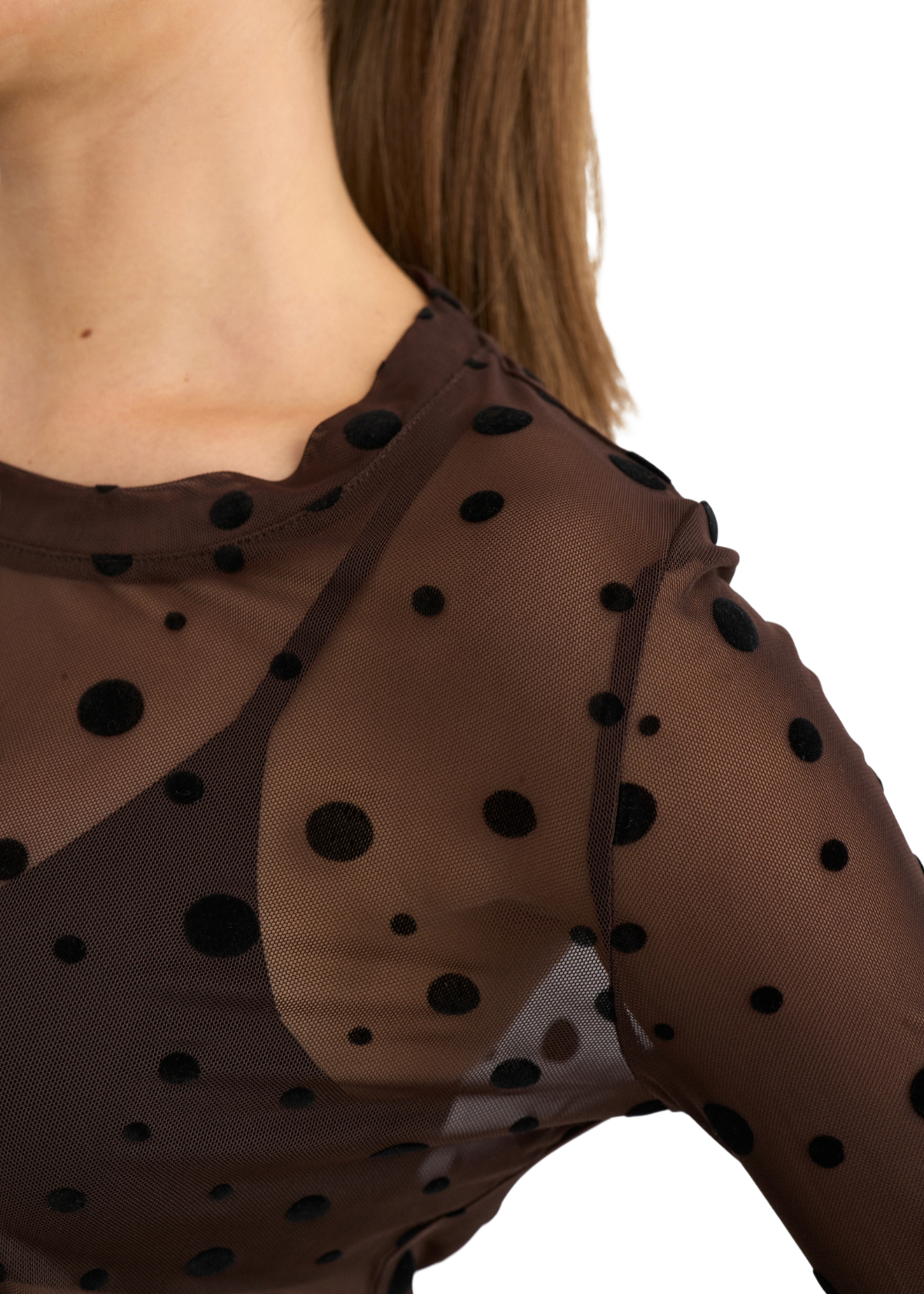 NUEvita Mesh Bluse