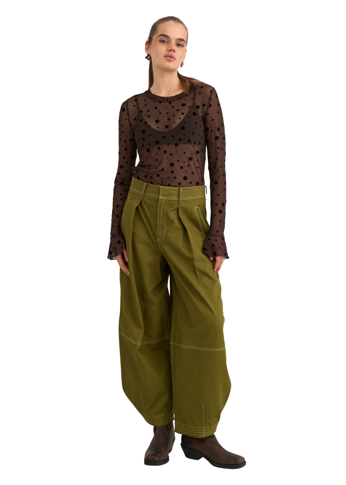 NUEvita Mesh Bluse
