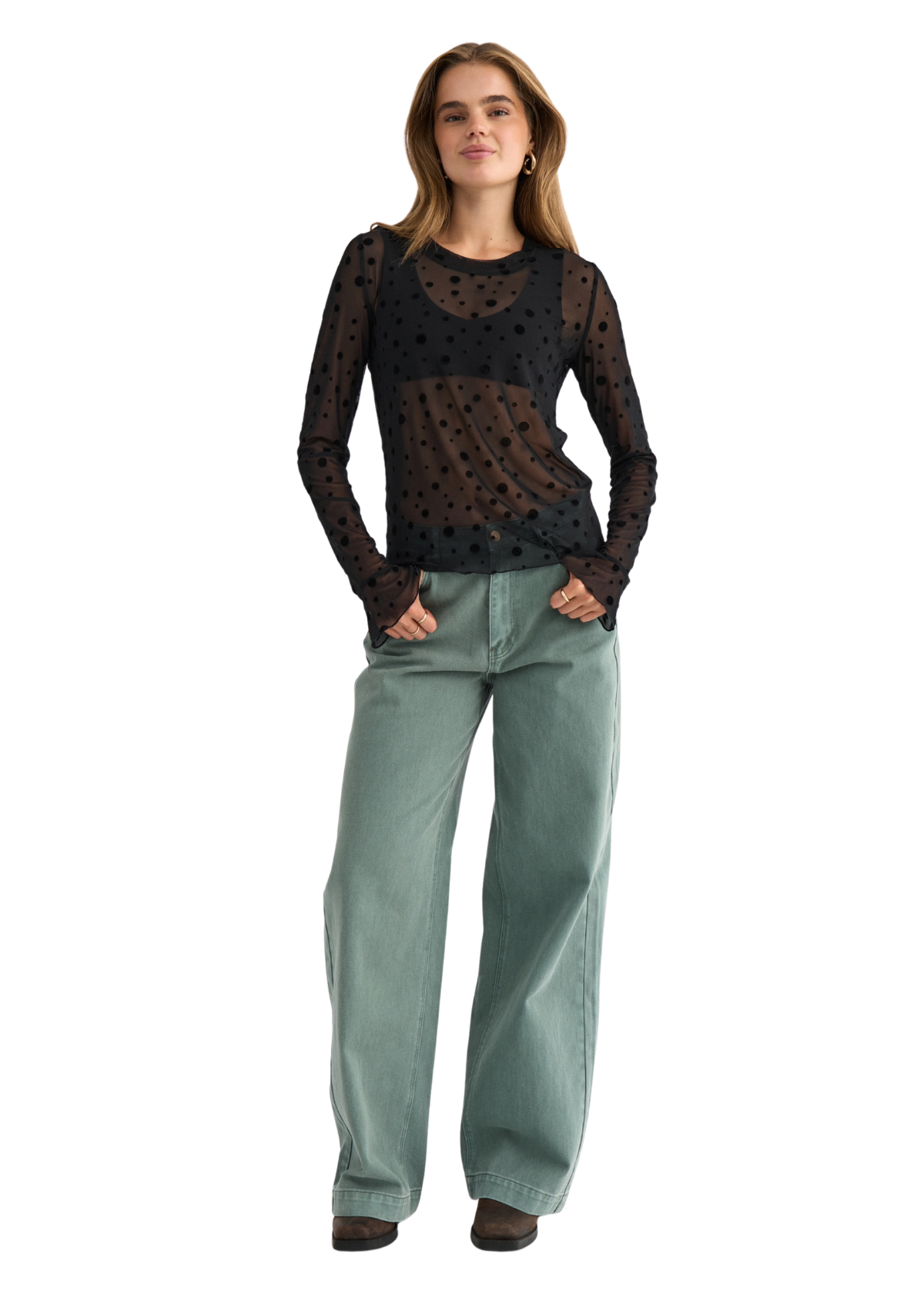 NUEvita Mesh Bluse