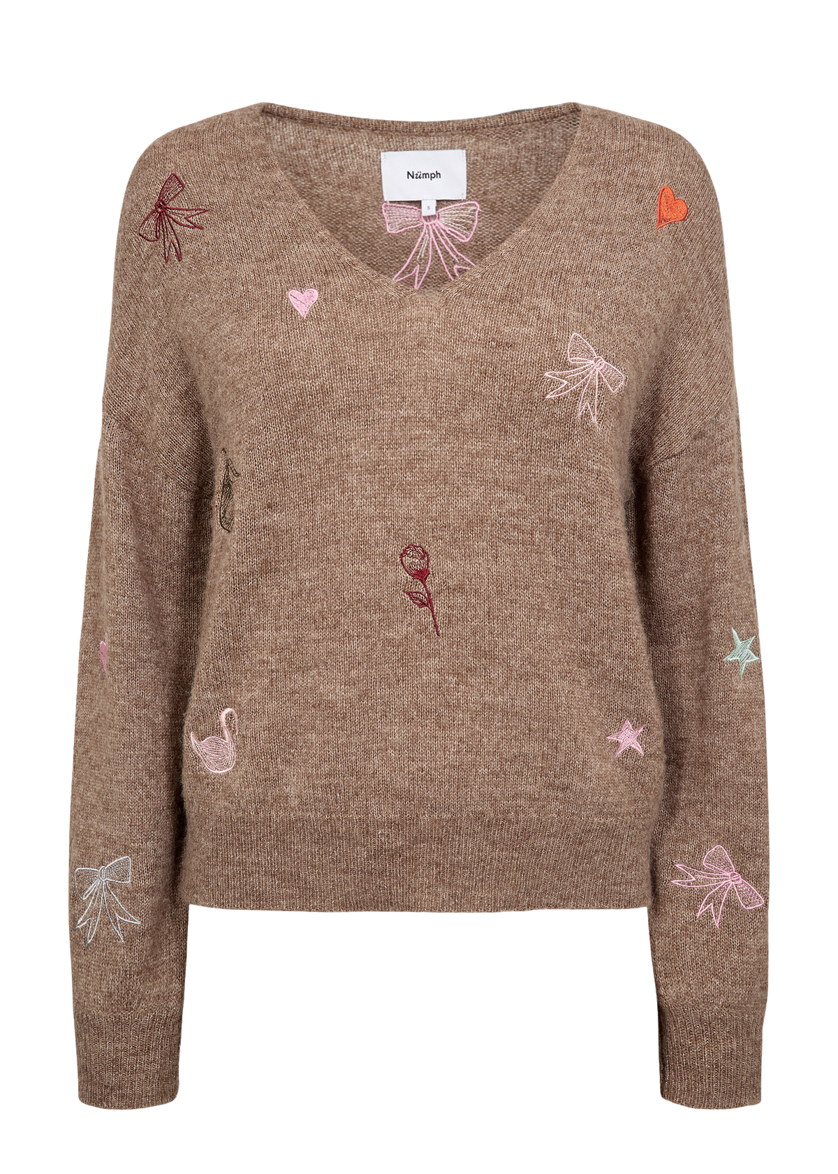 NUYppa Broderet Pullover