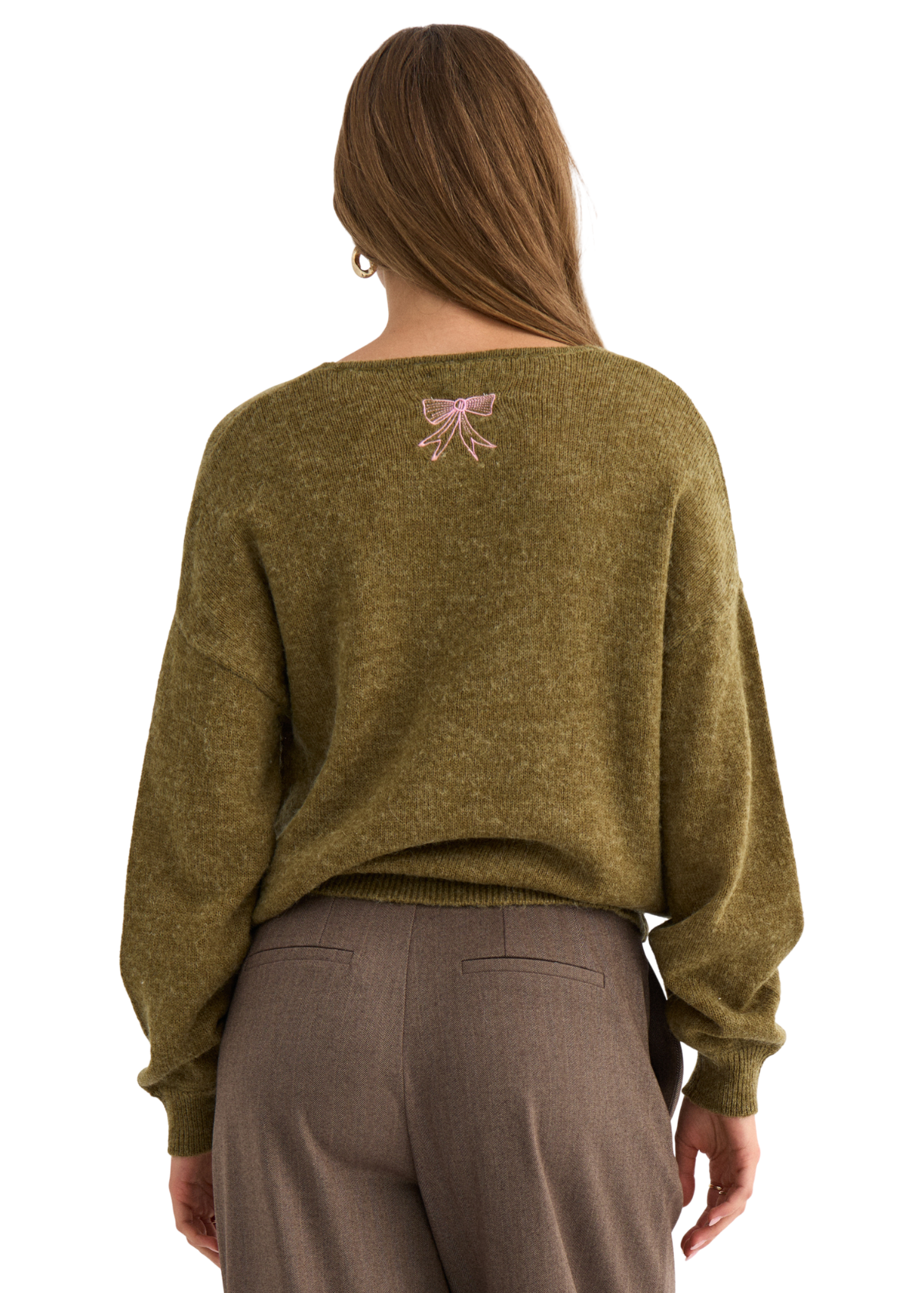 NUYppa Broderet Pullover