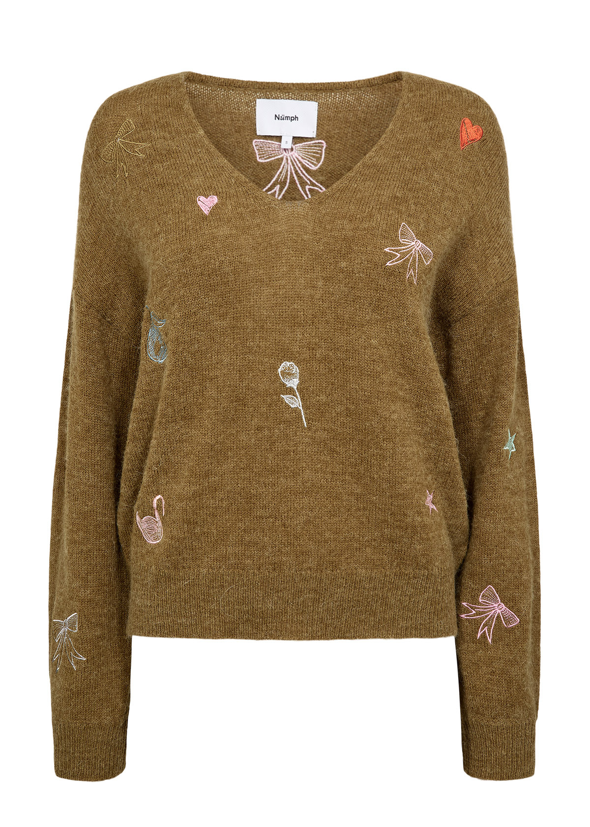 NUYppa Broderet Pullover