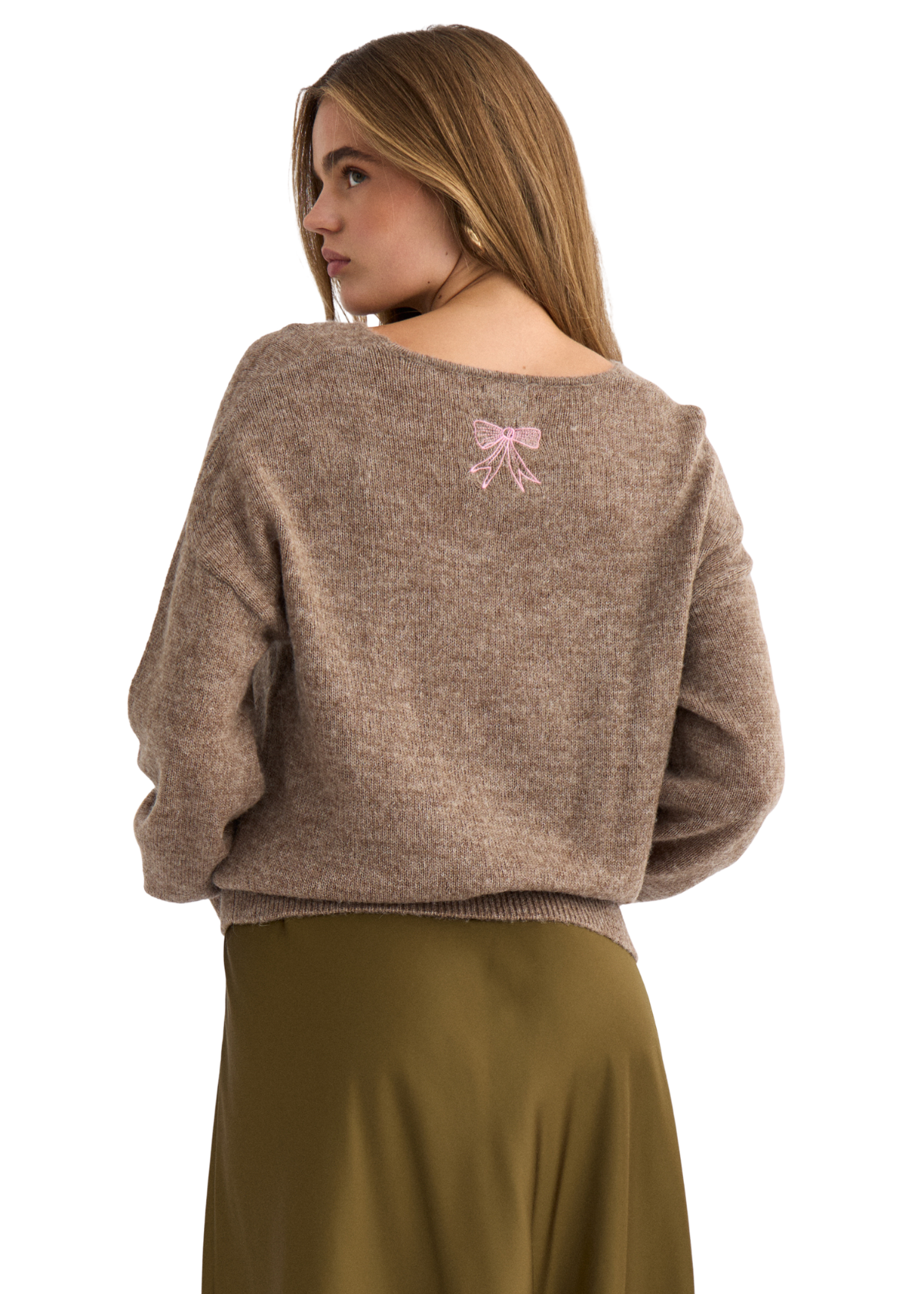 NUYppa Broderet Pullover