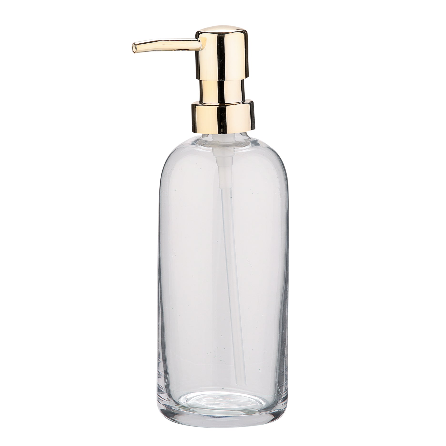 Sæbedispenser i glas H21 cm