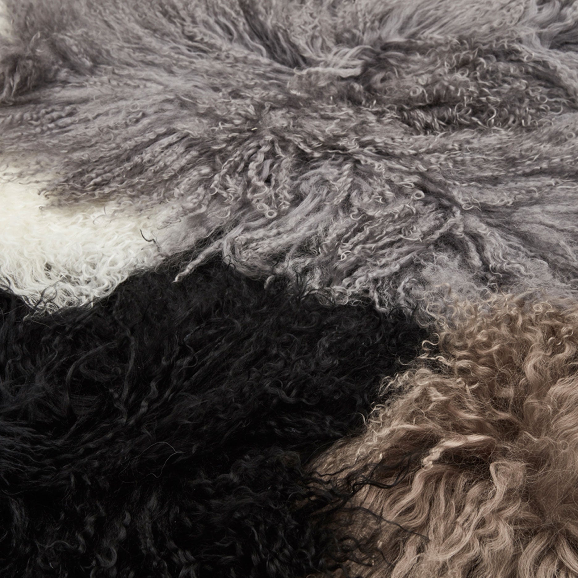 Lammeskind siddehynde 40x40 cm.