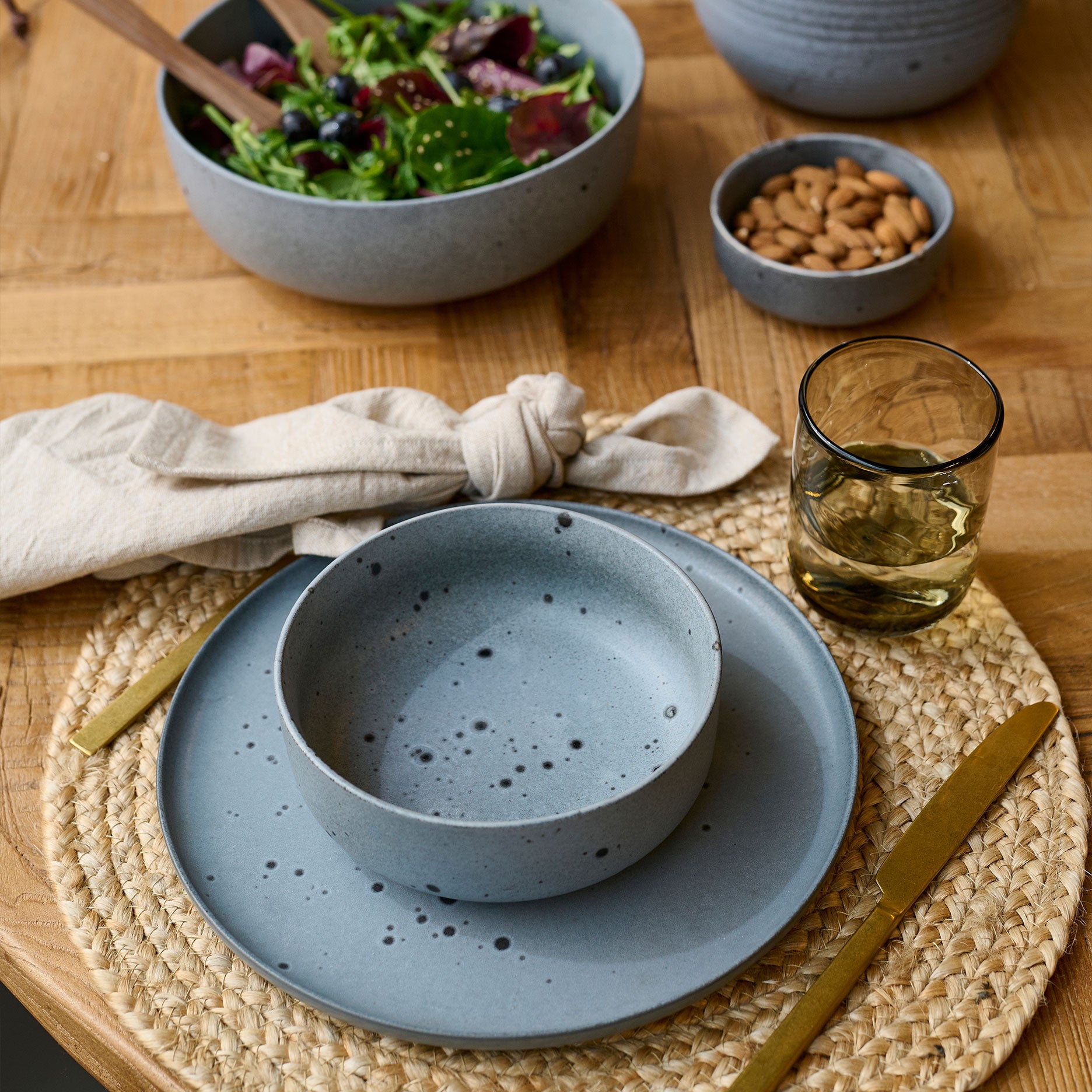 Gourmet Stone skål 2 stk.