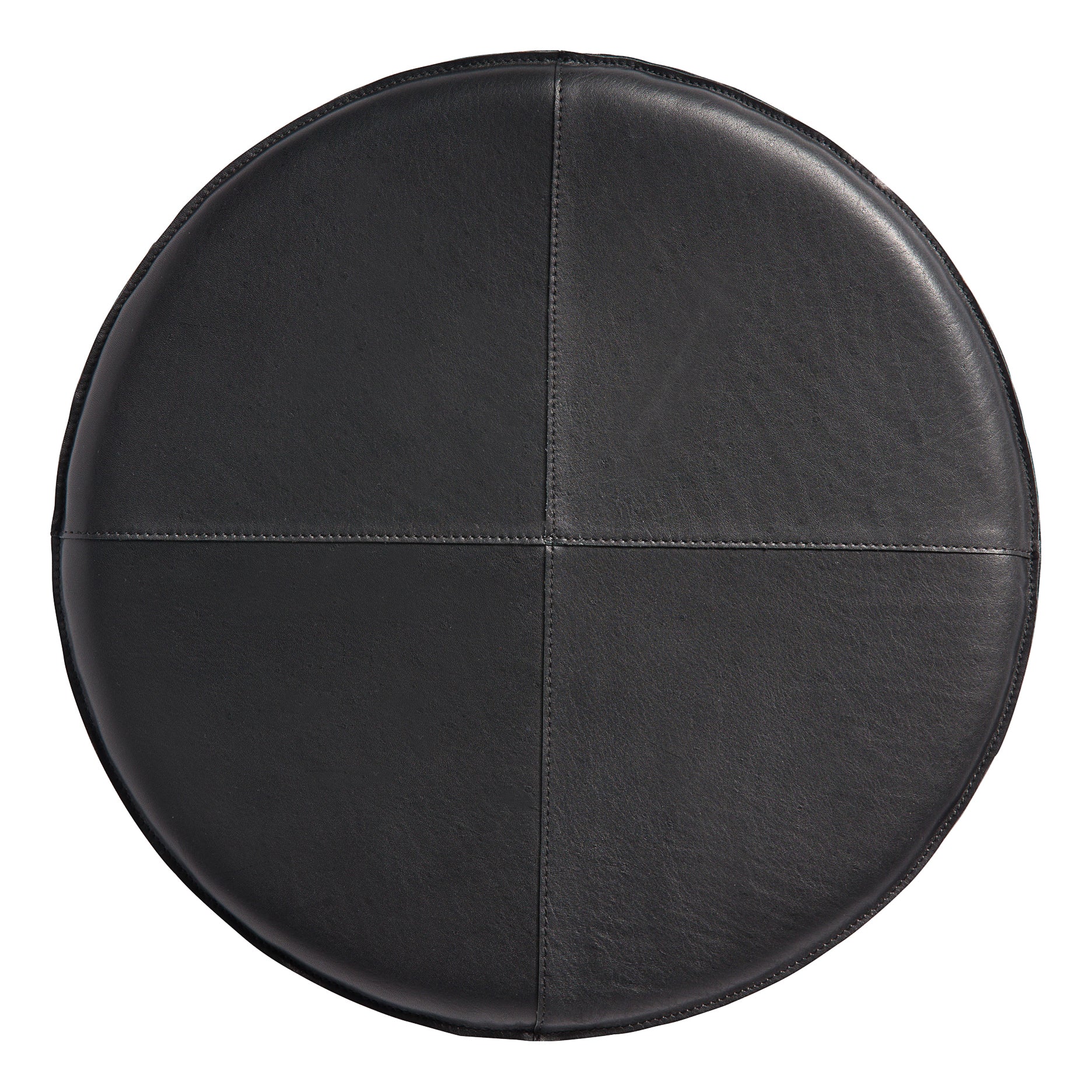 Læder hynde Ø38 cm