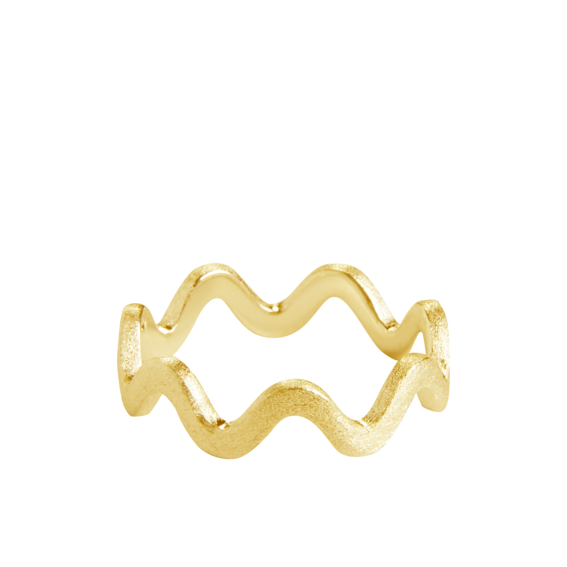 SRWavy Ring Børstet