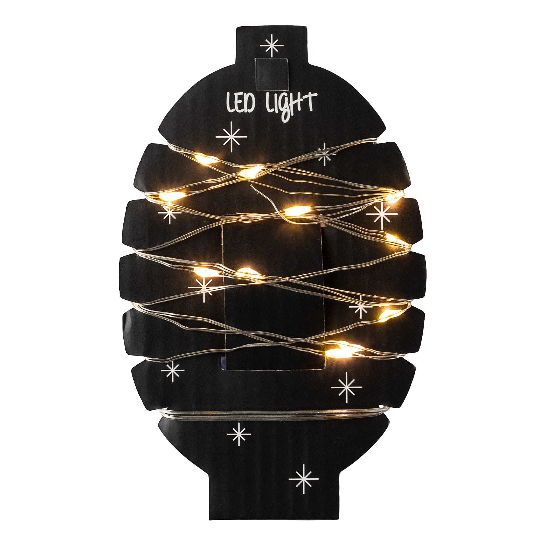 LED julelyskæde 2,1 m.