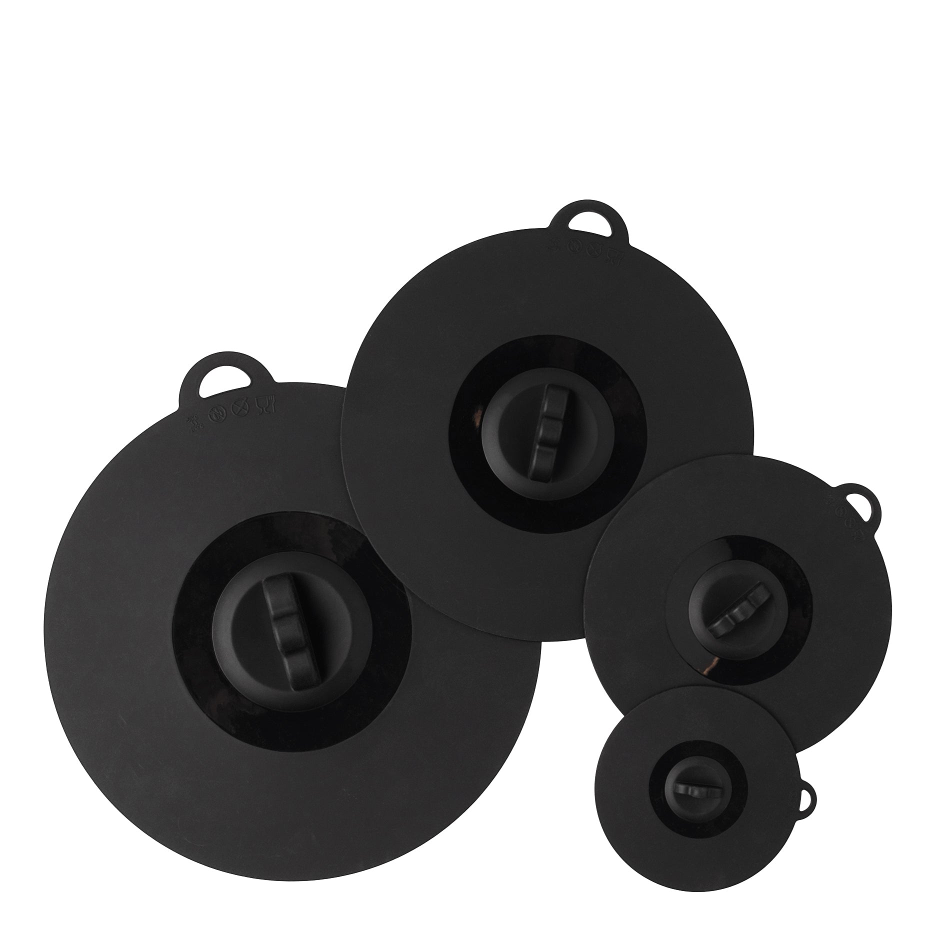 Grydelåg, sæt af 4