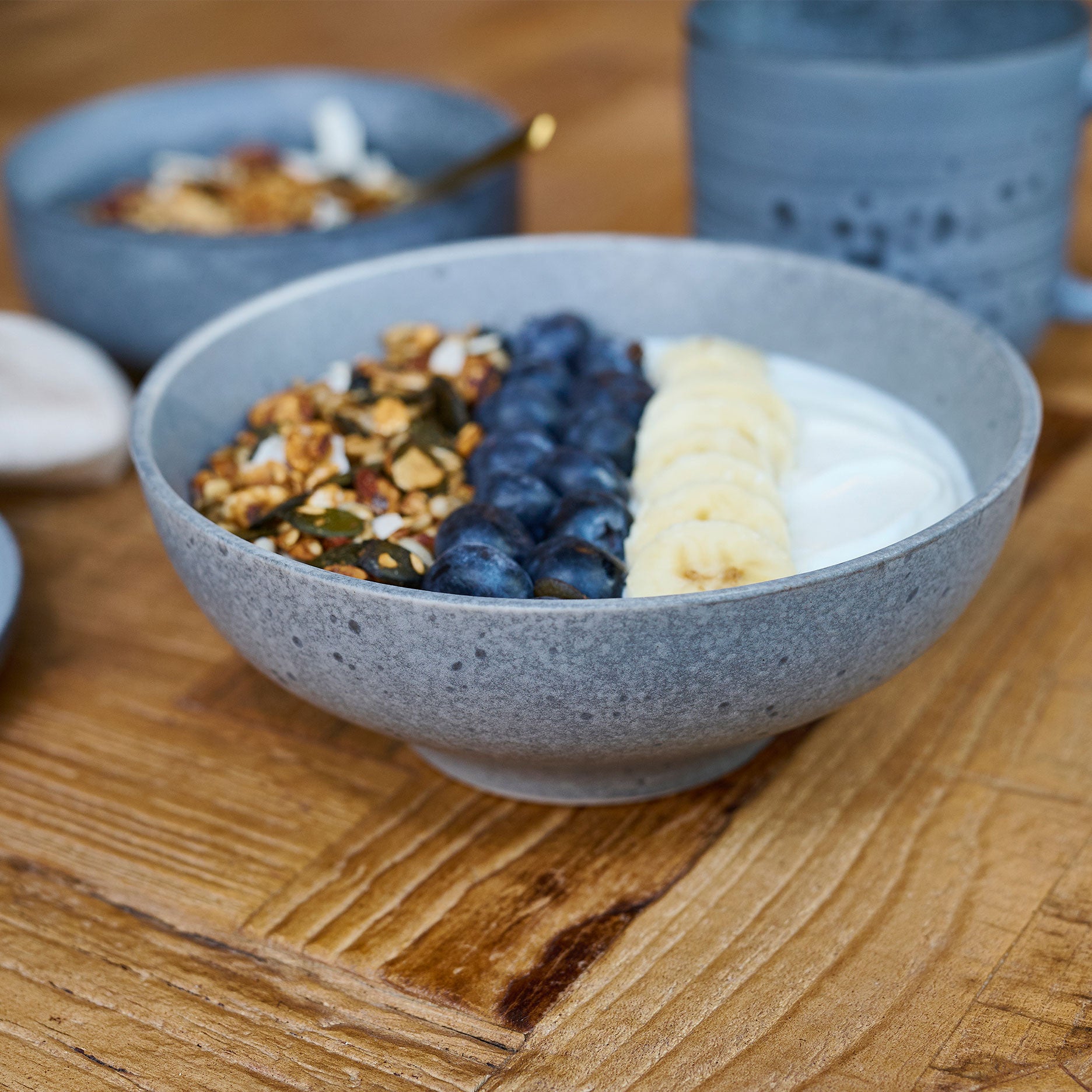 Gourmet Stone morgenmadsskål,