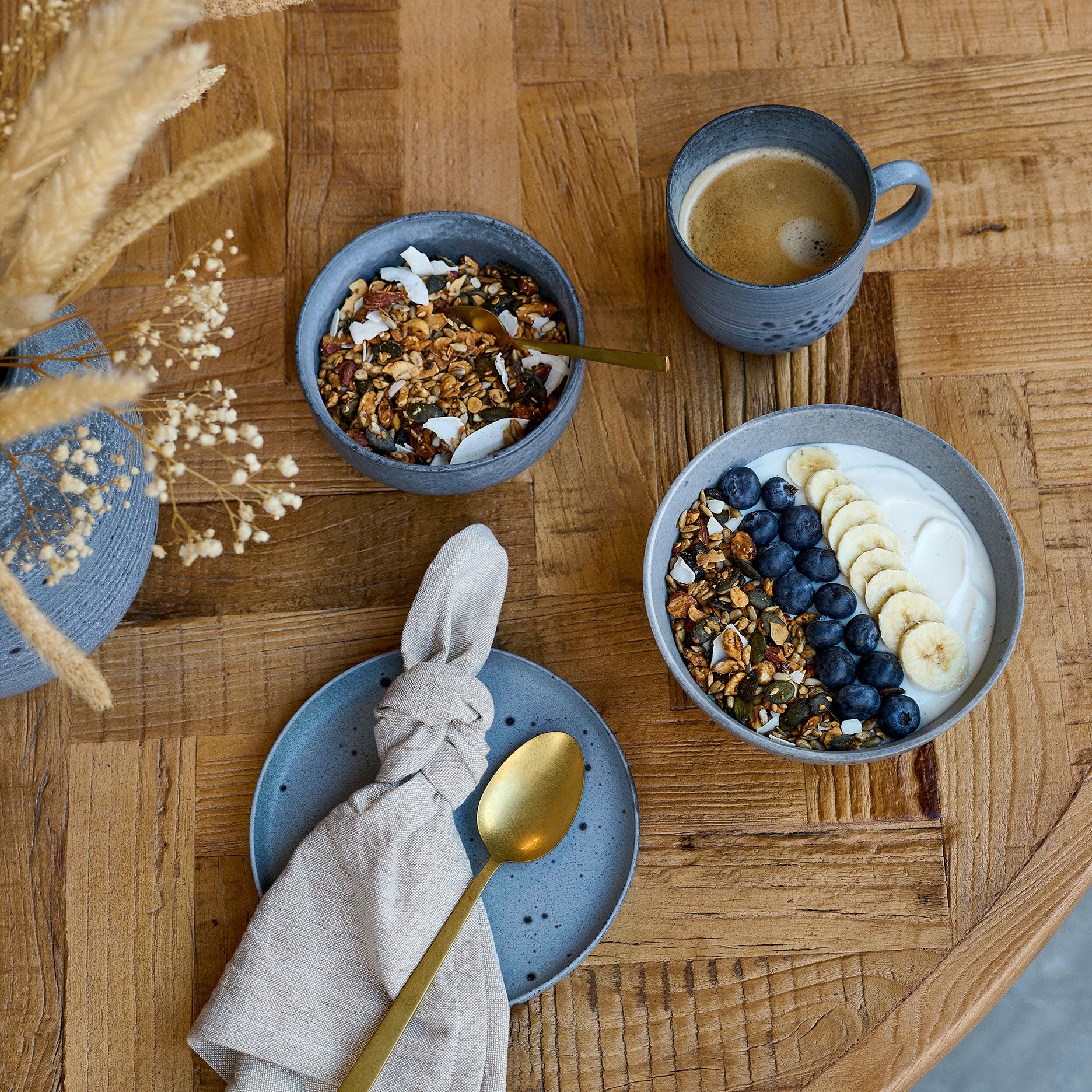 Gourmet Stone morgenmadsskål,