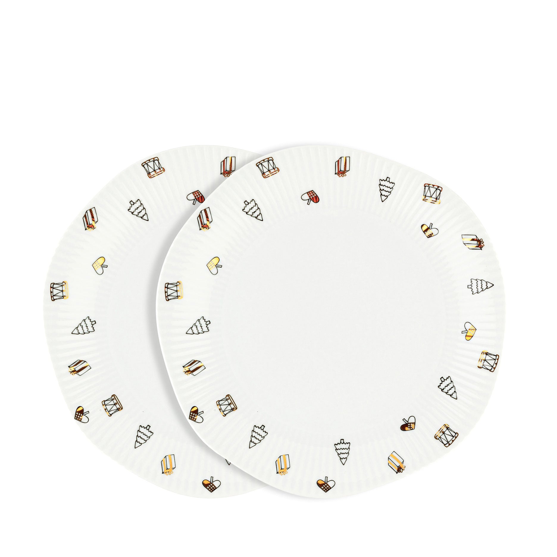 Magic Christmas frokosttallerken Ø22 cm 2 stk.