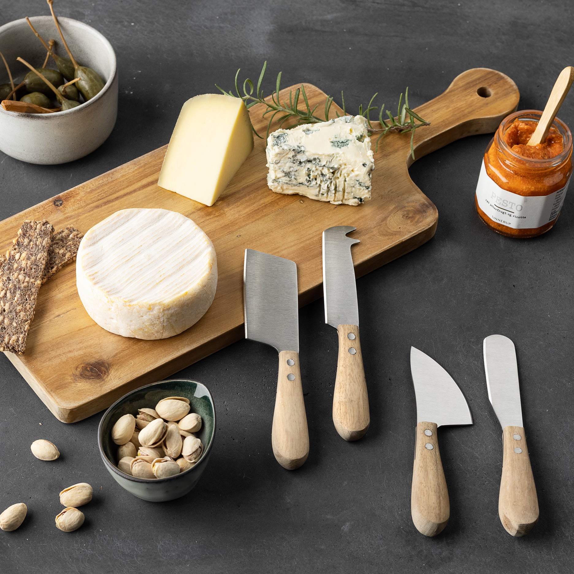 Auri Akacie Tapasbræt