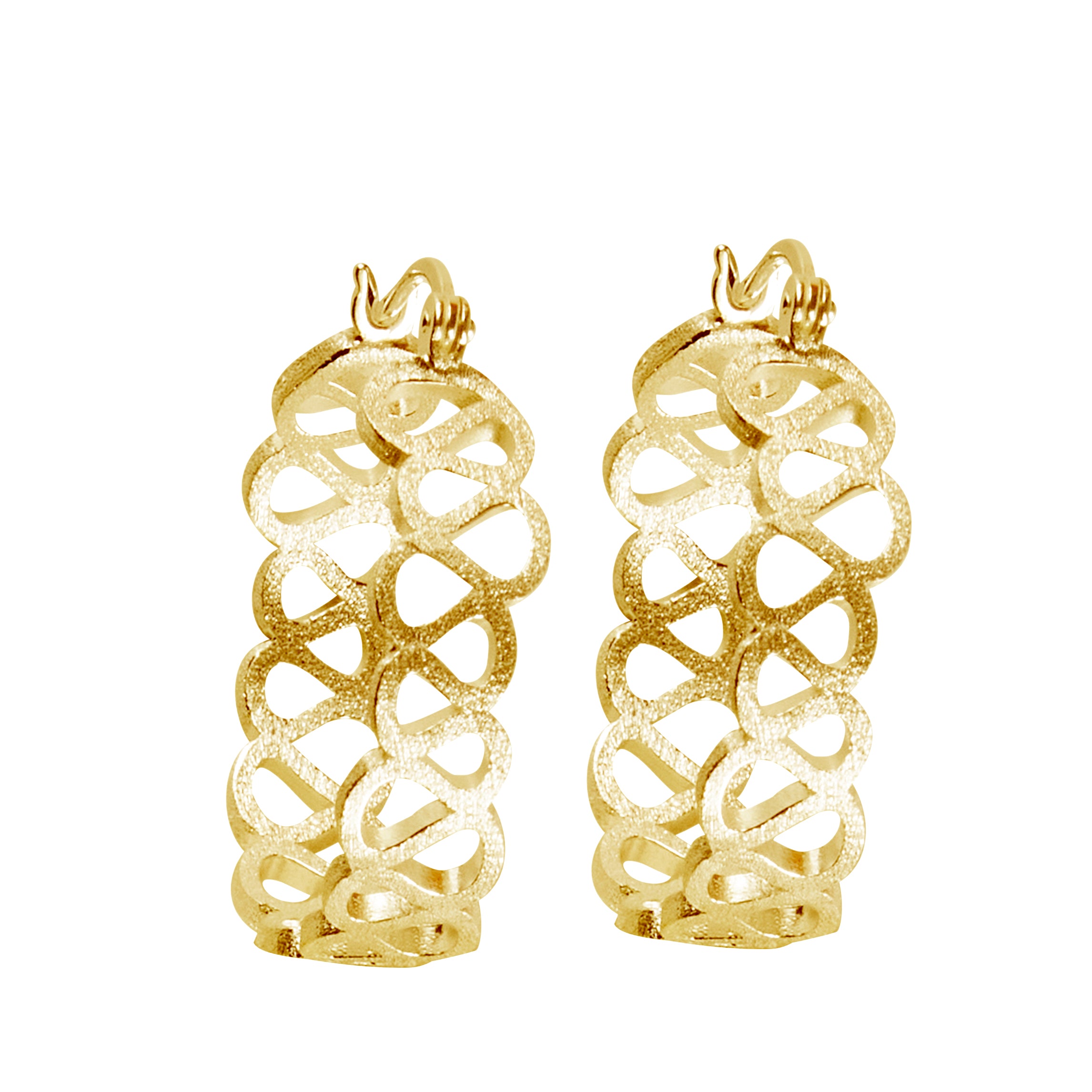 SRSerpentine Hoop børstet