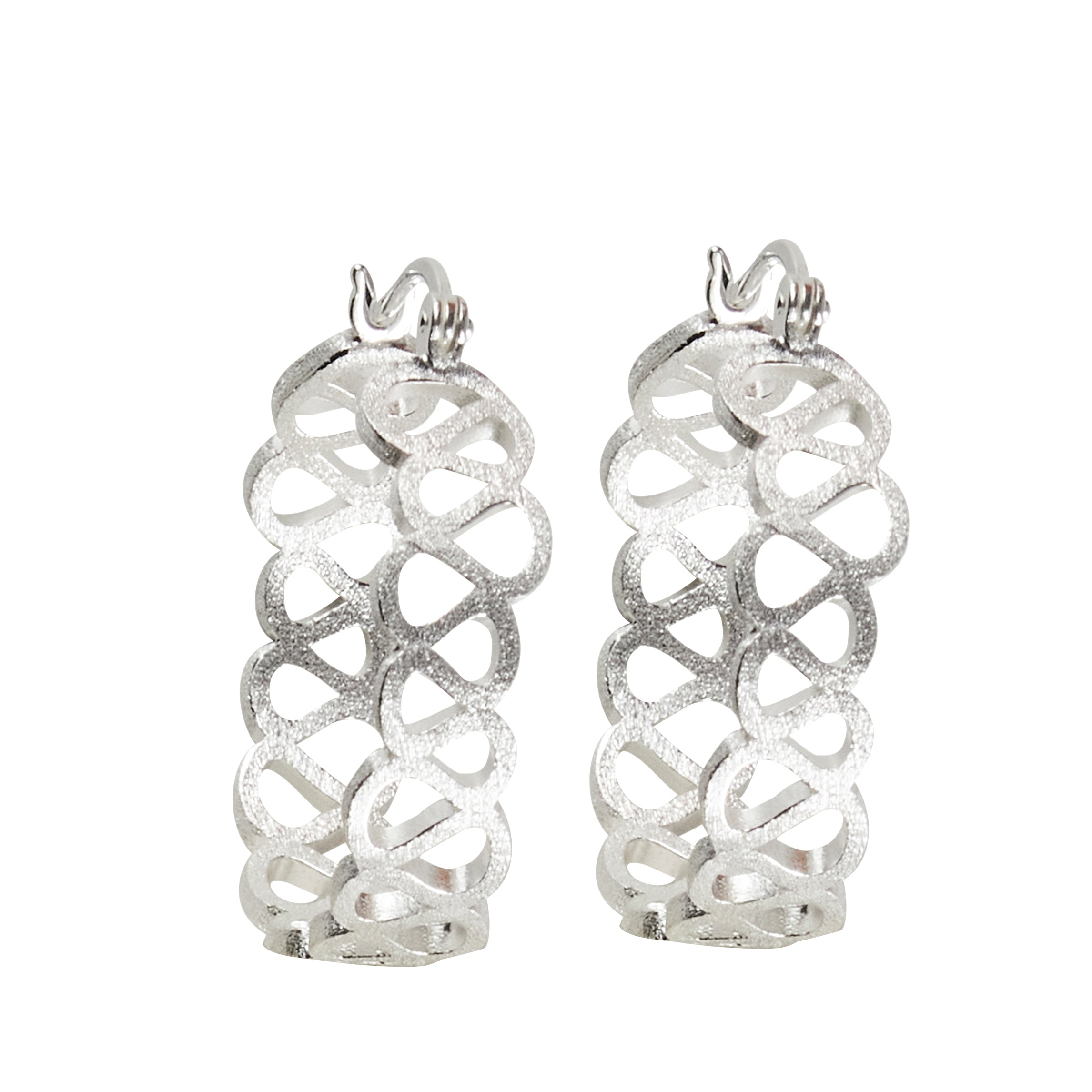 SRSerpentine Hoop børstet