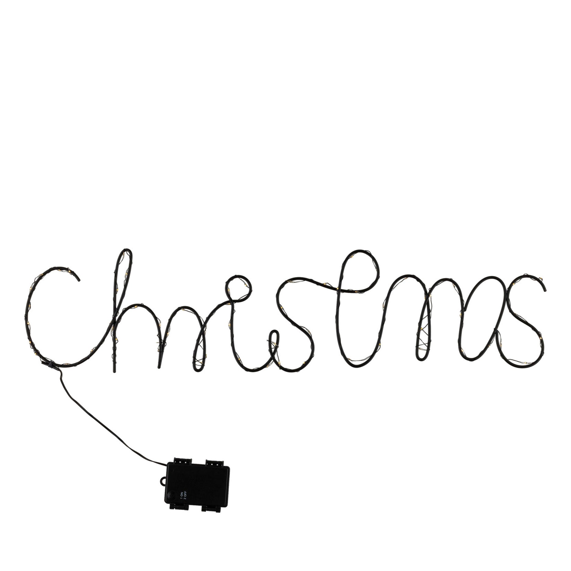 Christmas LED-lys skilt