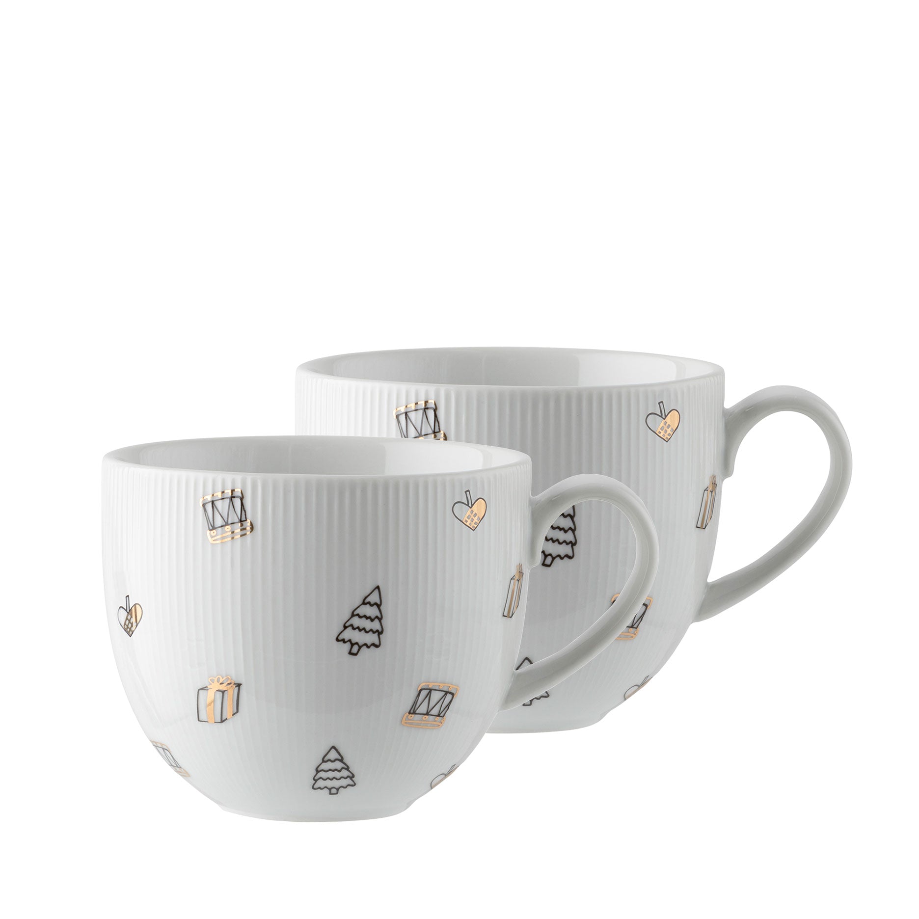 Magic Christmas krus m. hank 2 stk.