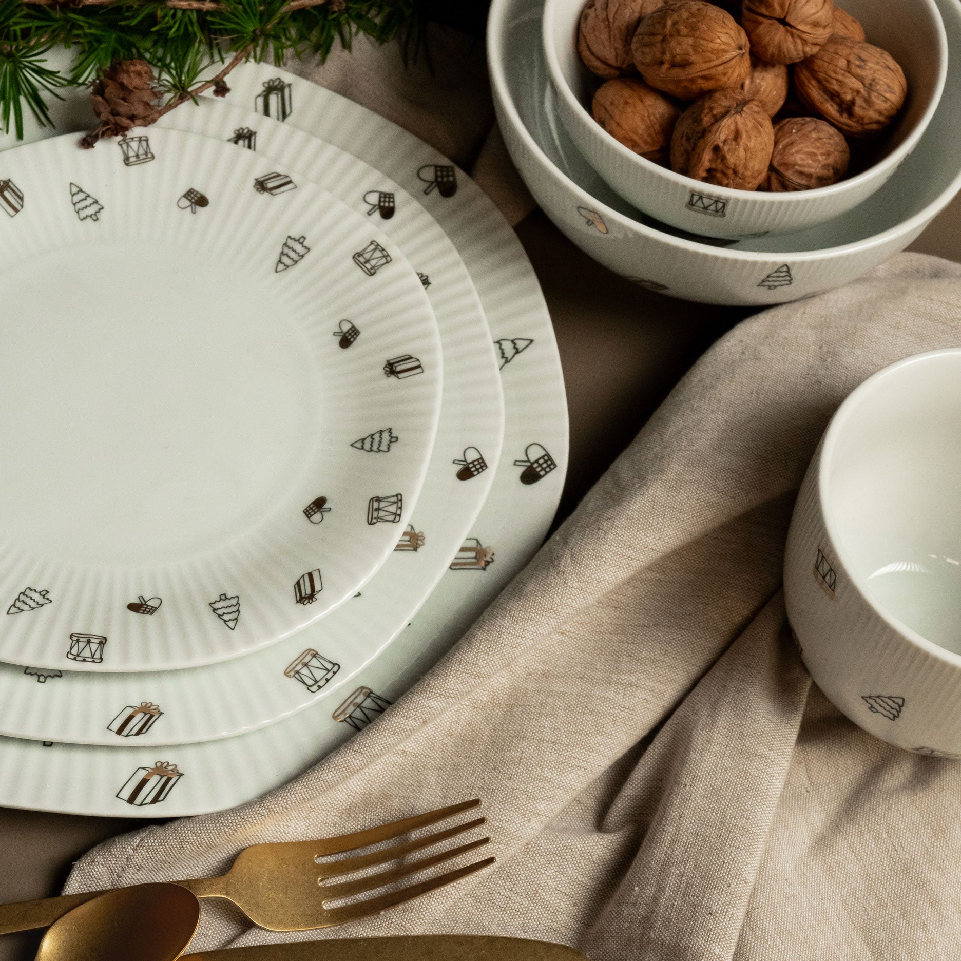 Magic Christmas krus m. hank 2 stk.