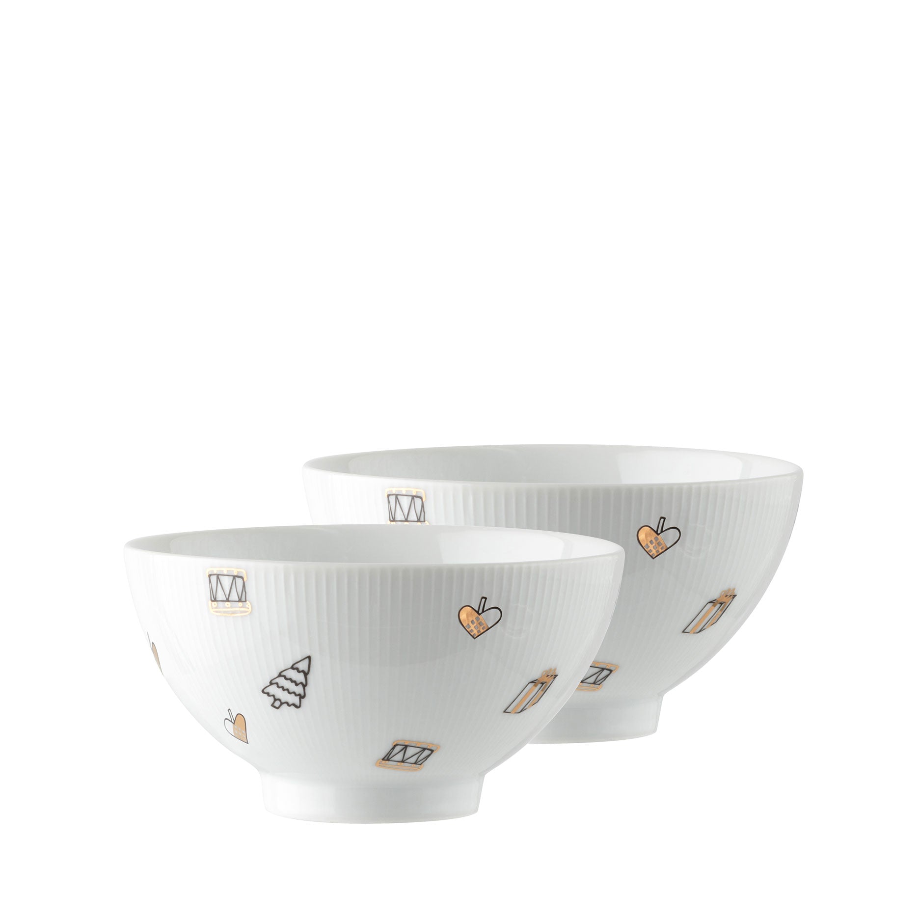 Magic Christmas skål Ø12 cm 2 stk.