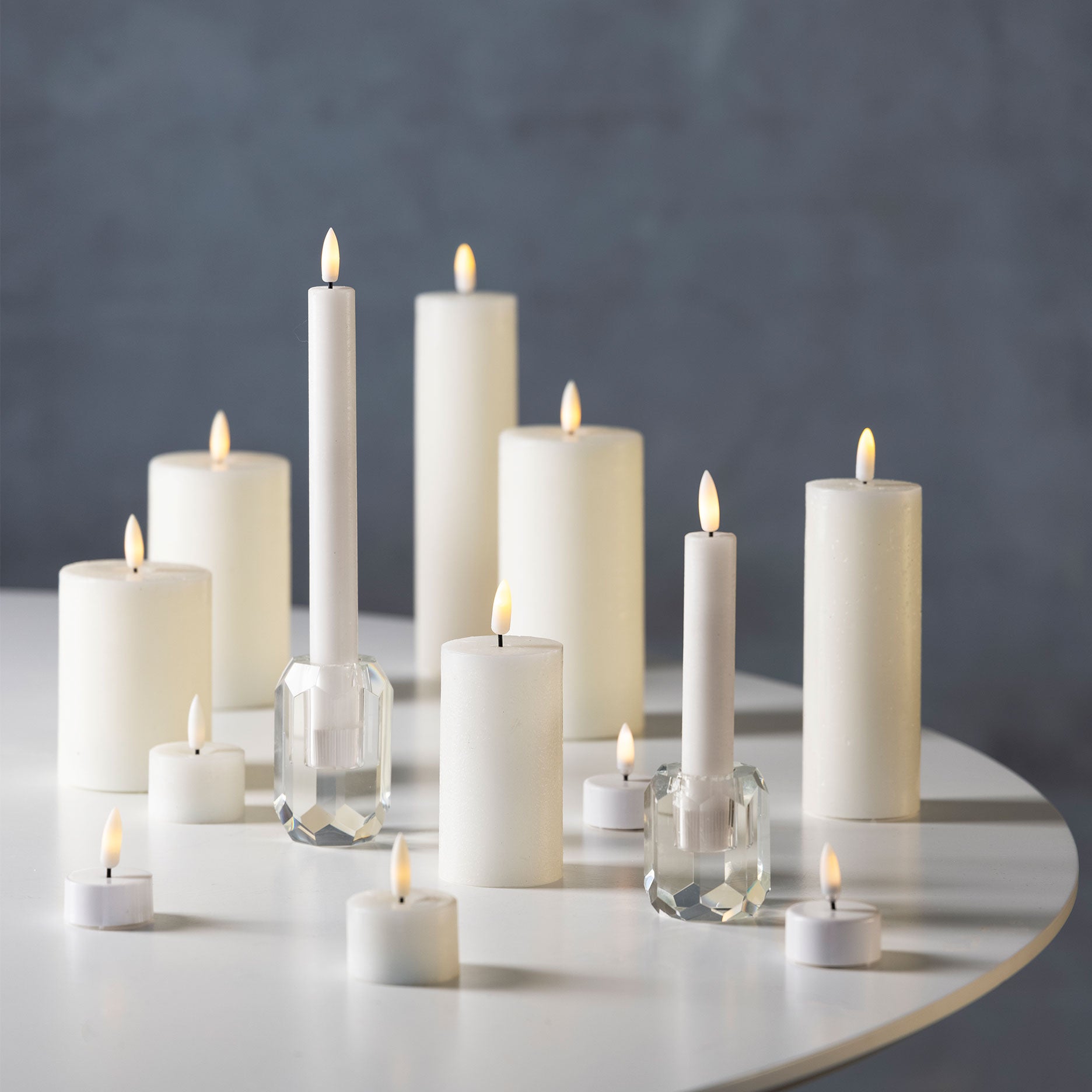 LED bloklys Ø5.5 cm 2. sortering